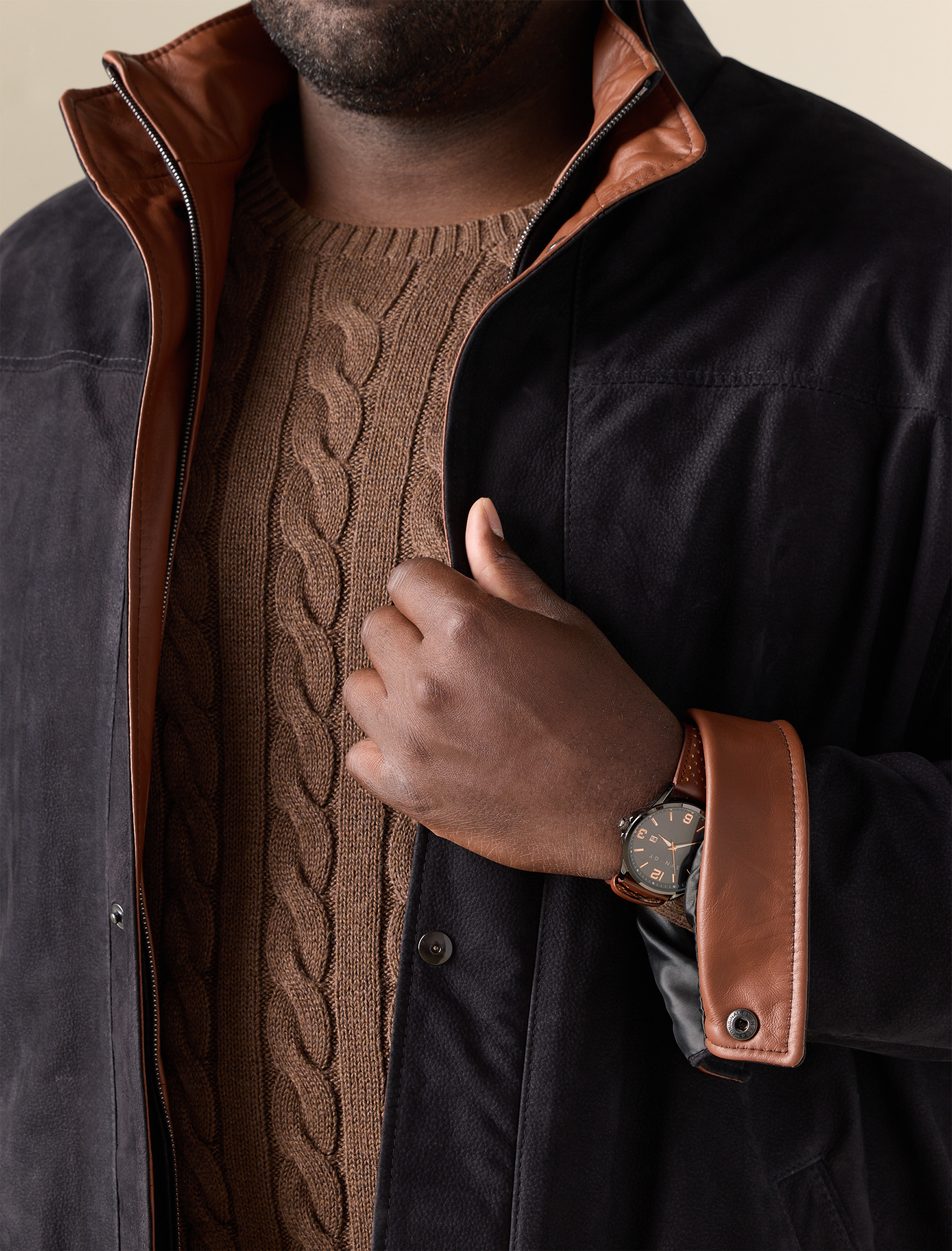 Nubuck Leather Jacket