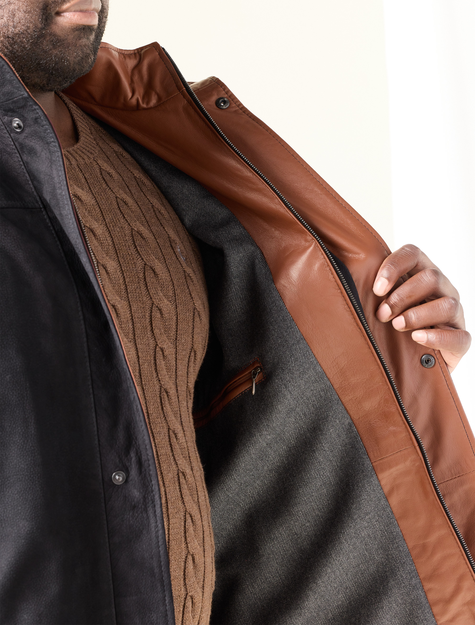 Nubuck Leather Jacket