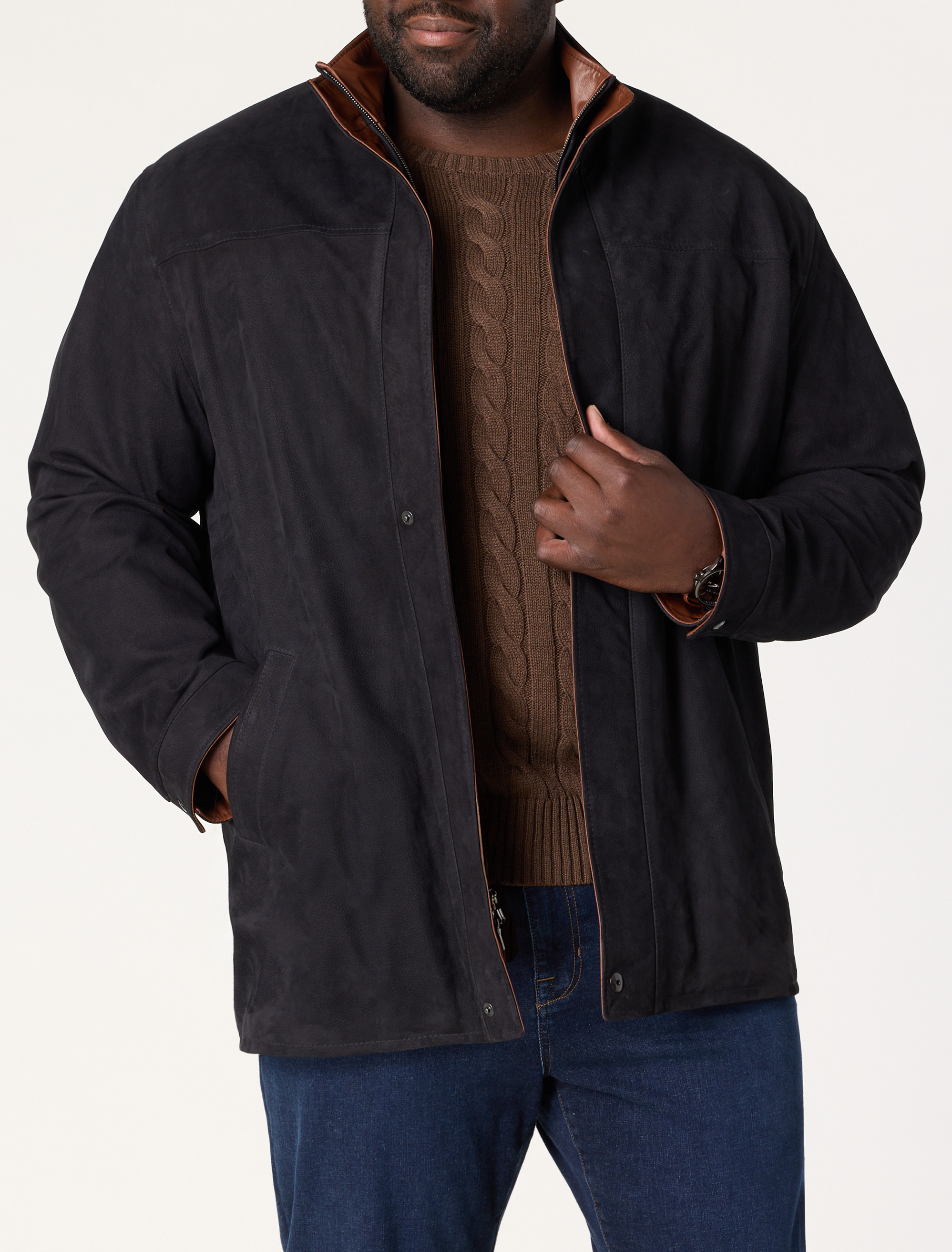 Nubuck Leather Jacket