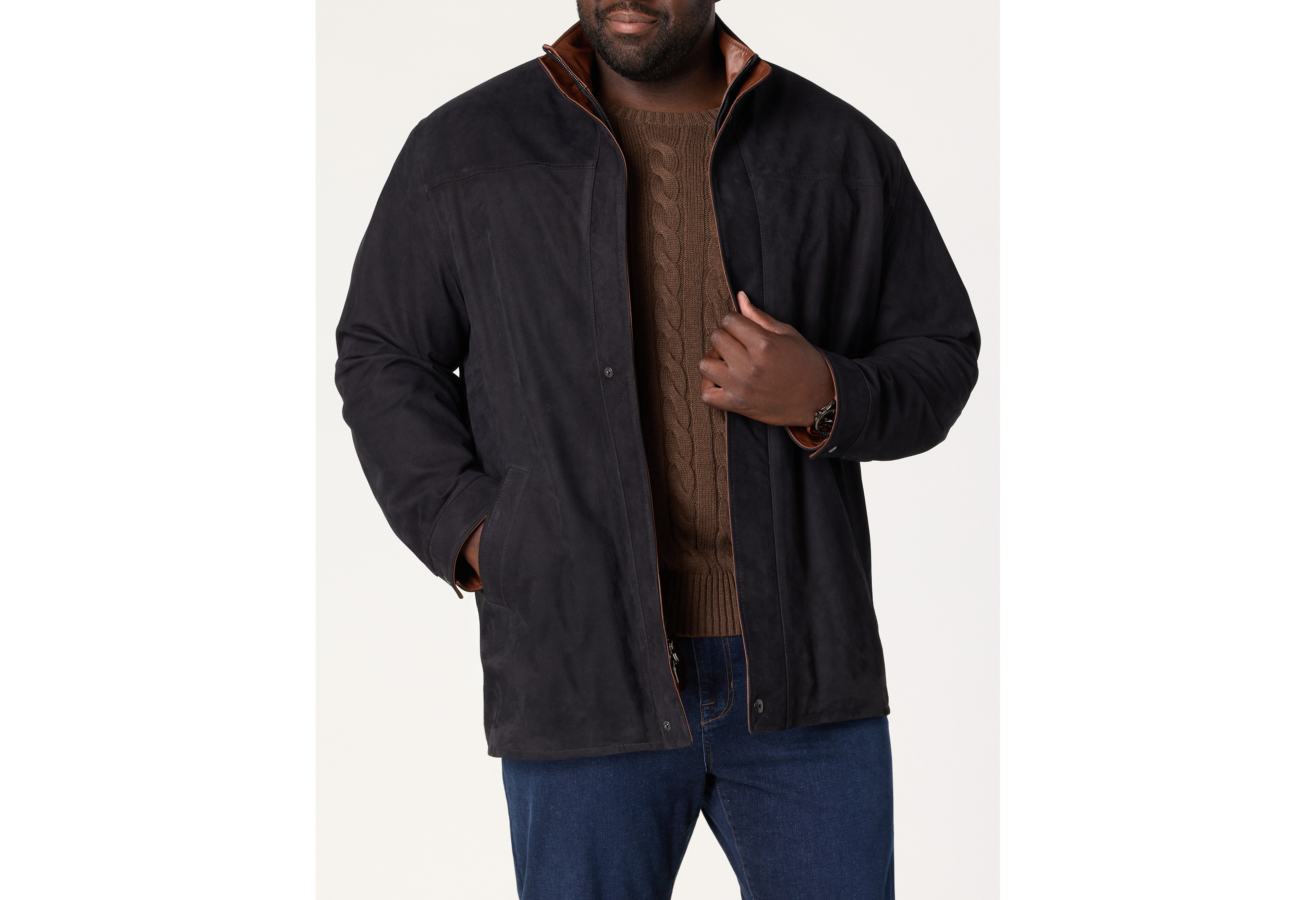Nubuck Leather Jacket