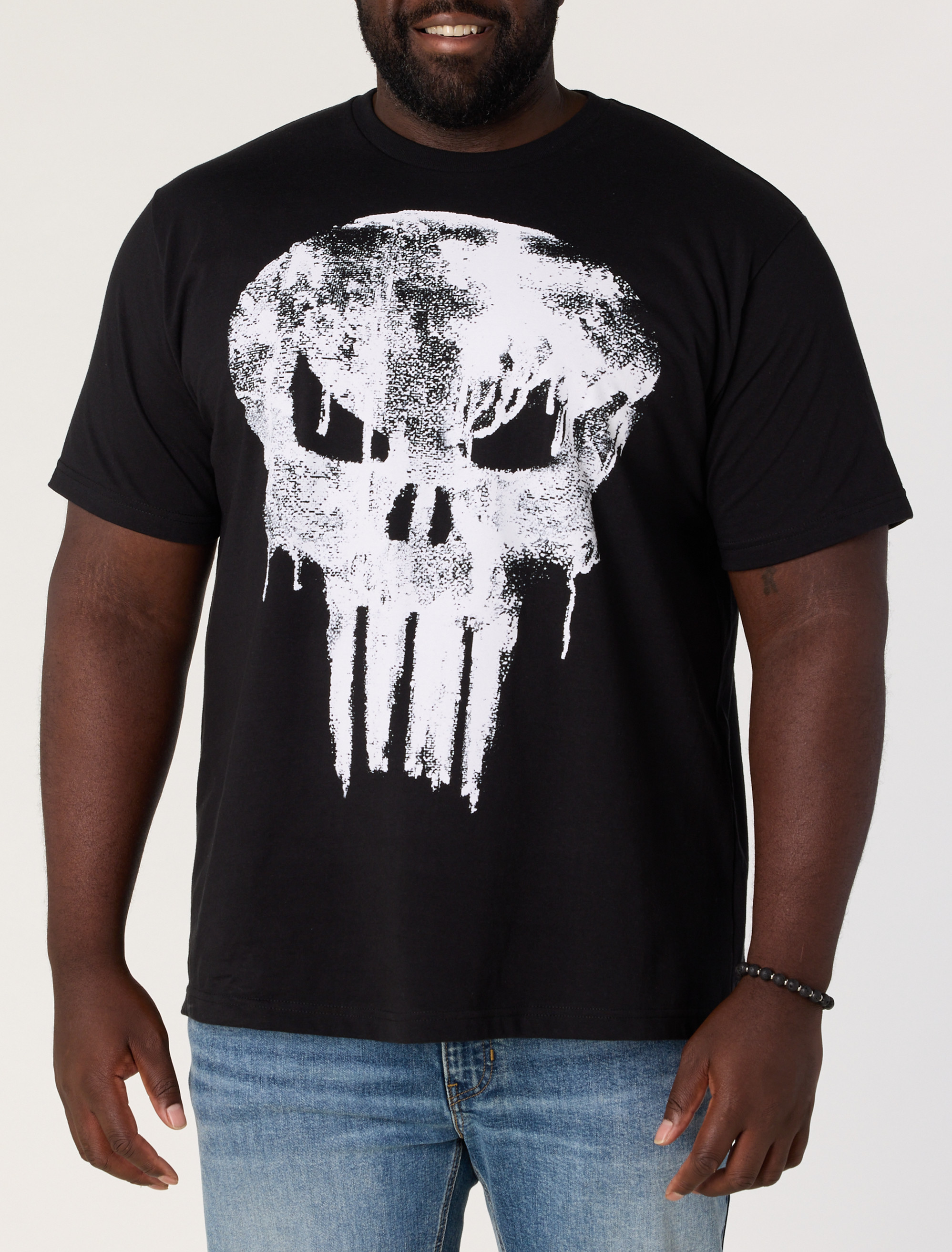 Skull Punisher Graphic Tee
