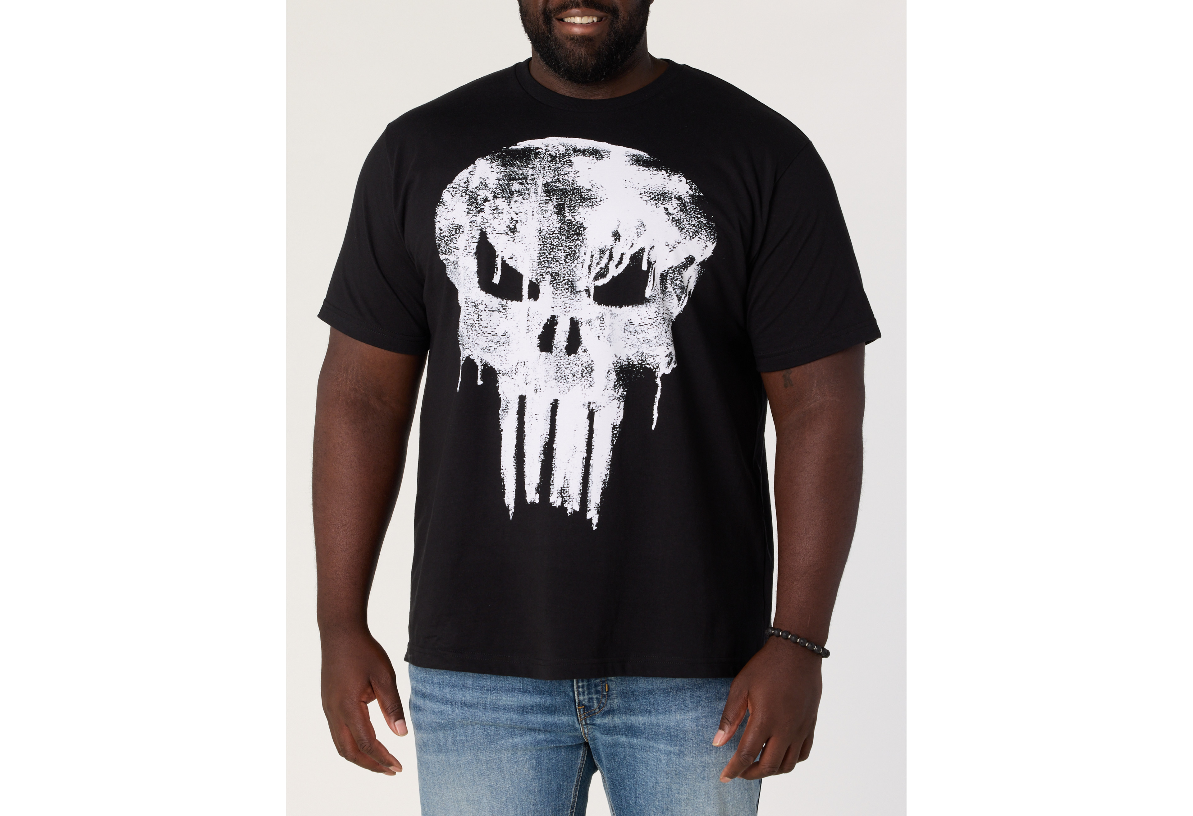 Skull Punisher Graphic Tee