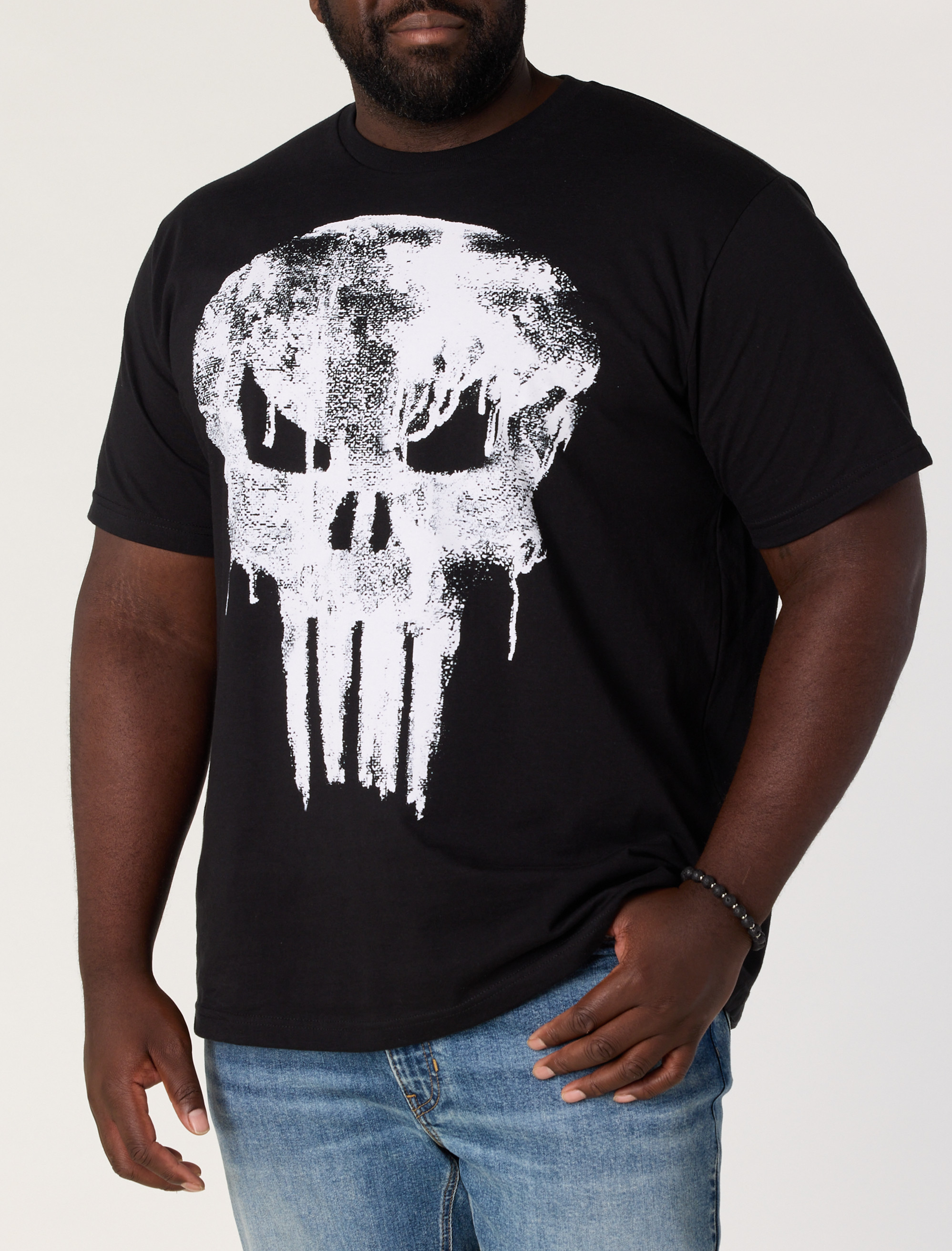 Skull Punisher Graphic Tee
