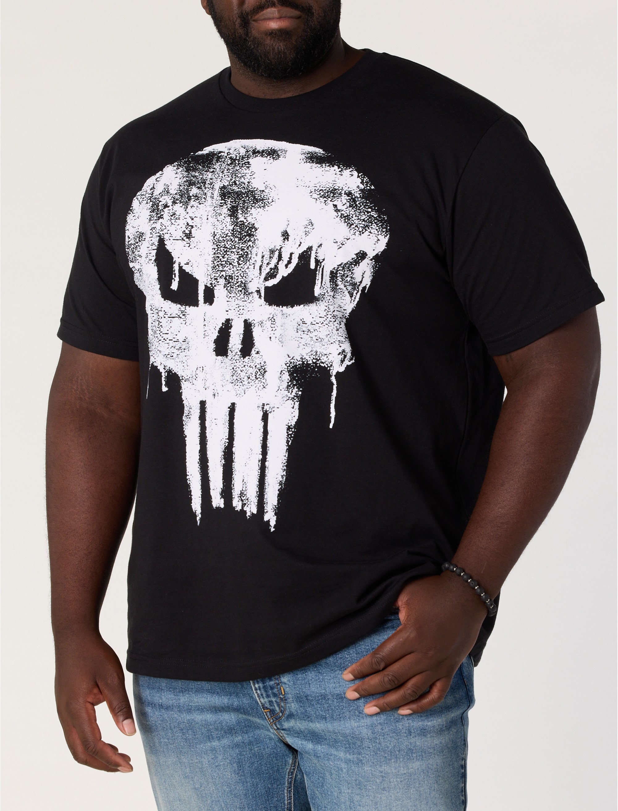 Skull Punisher Graphic Tee