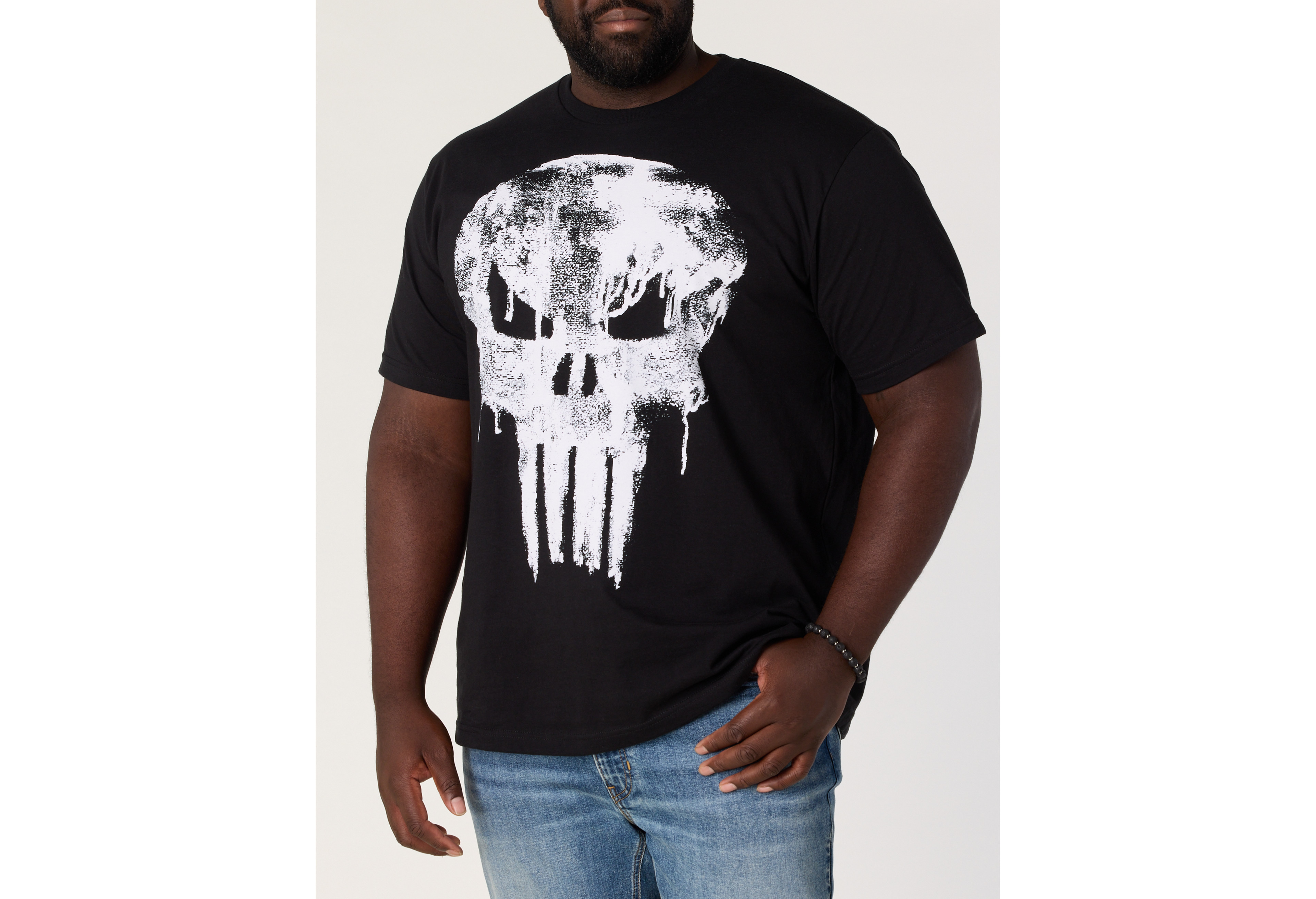 Skull Punisher Graphic Tee