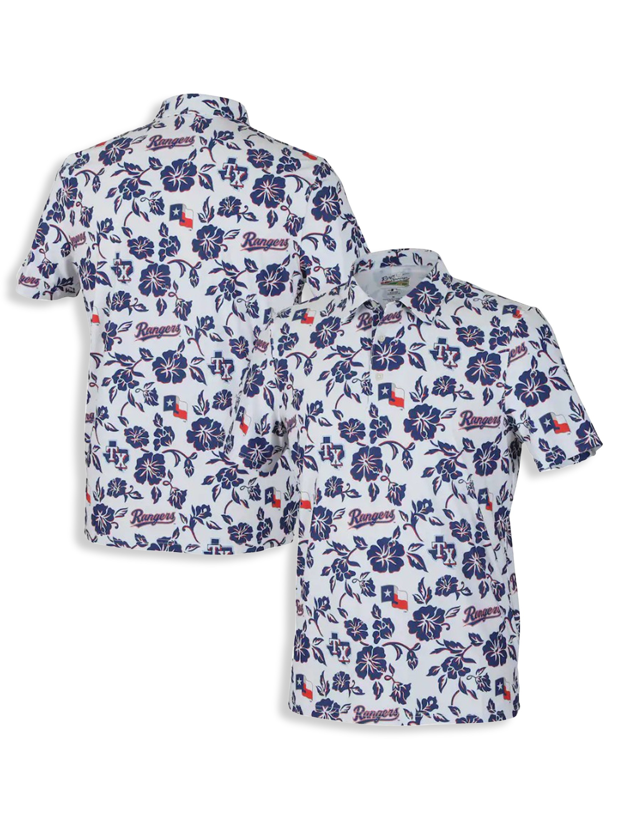 Reyn Spooner Game Day Performance Polo Shirt - thumbnail 3
