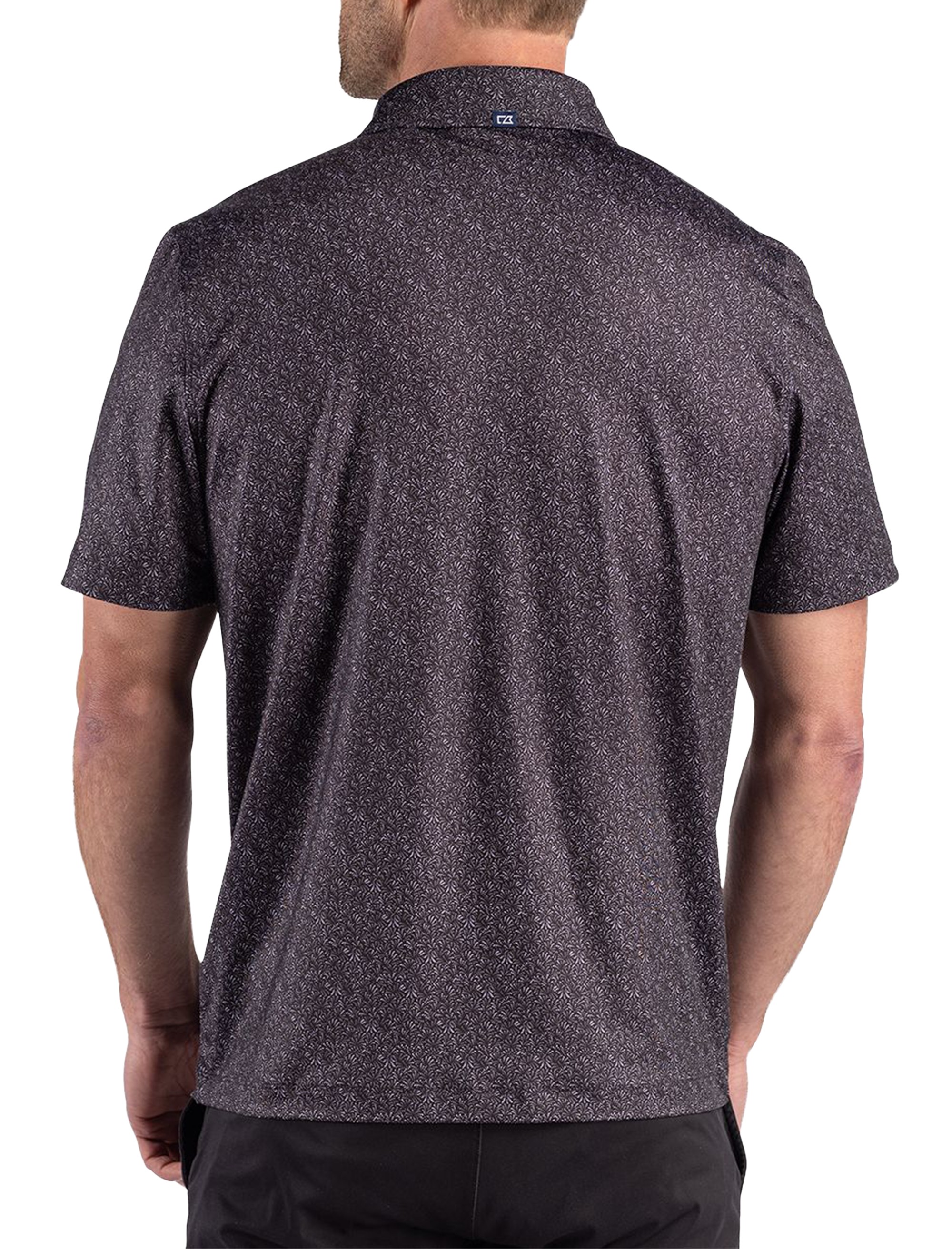 Recycled Fern Print Polo Shirt - thumbnail 5