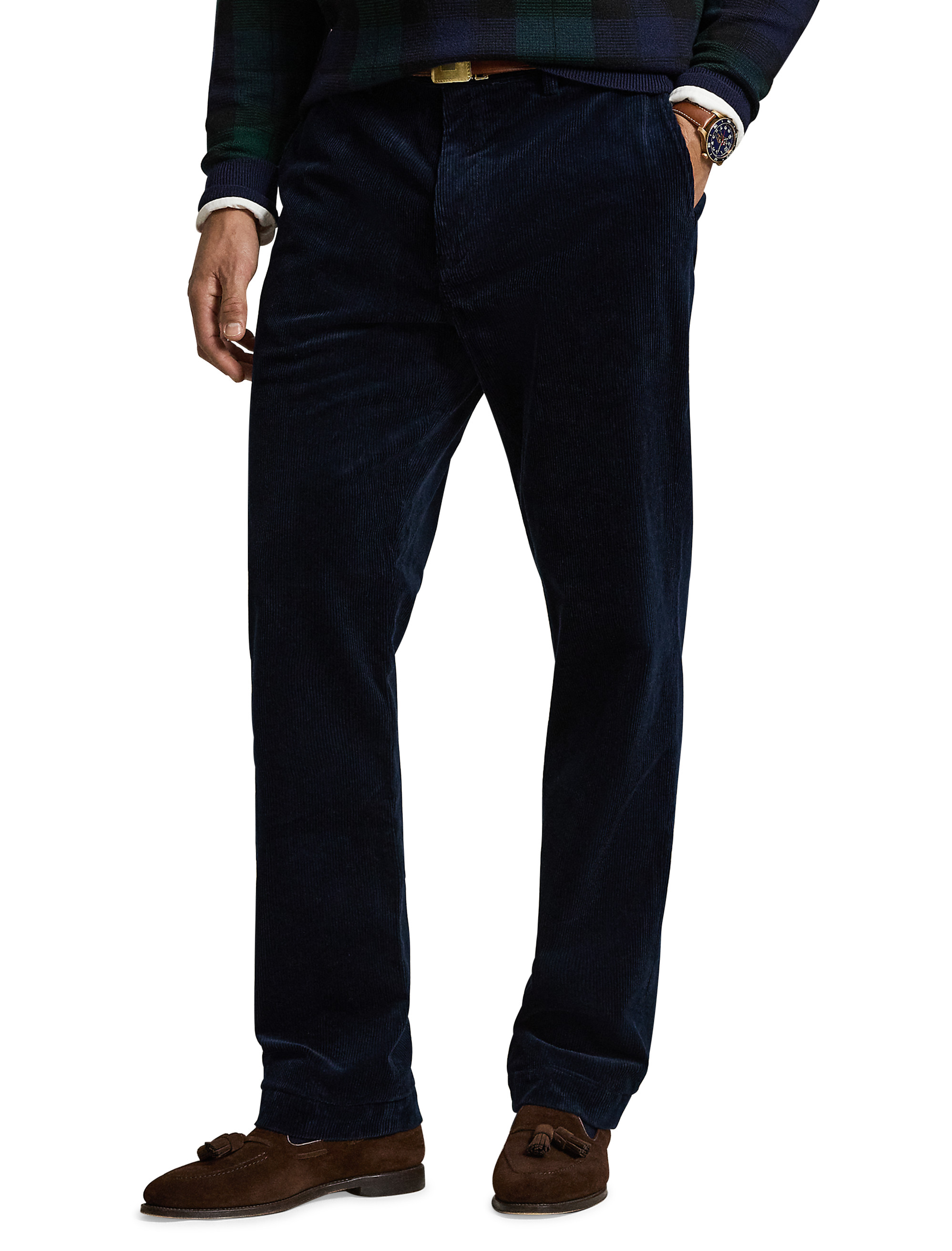 Bedford Straight-Fit Corduroy Pants