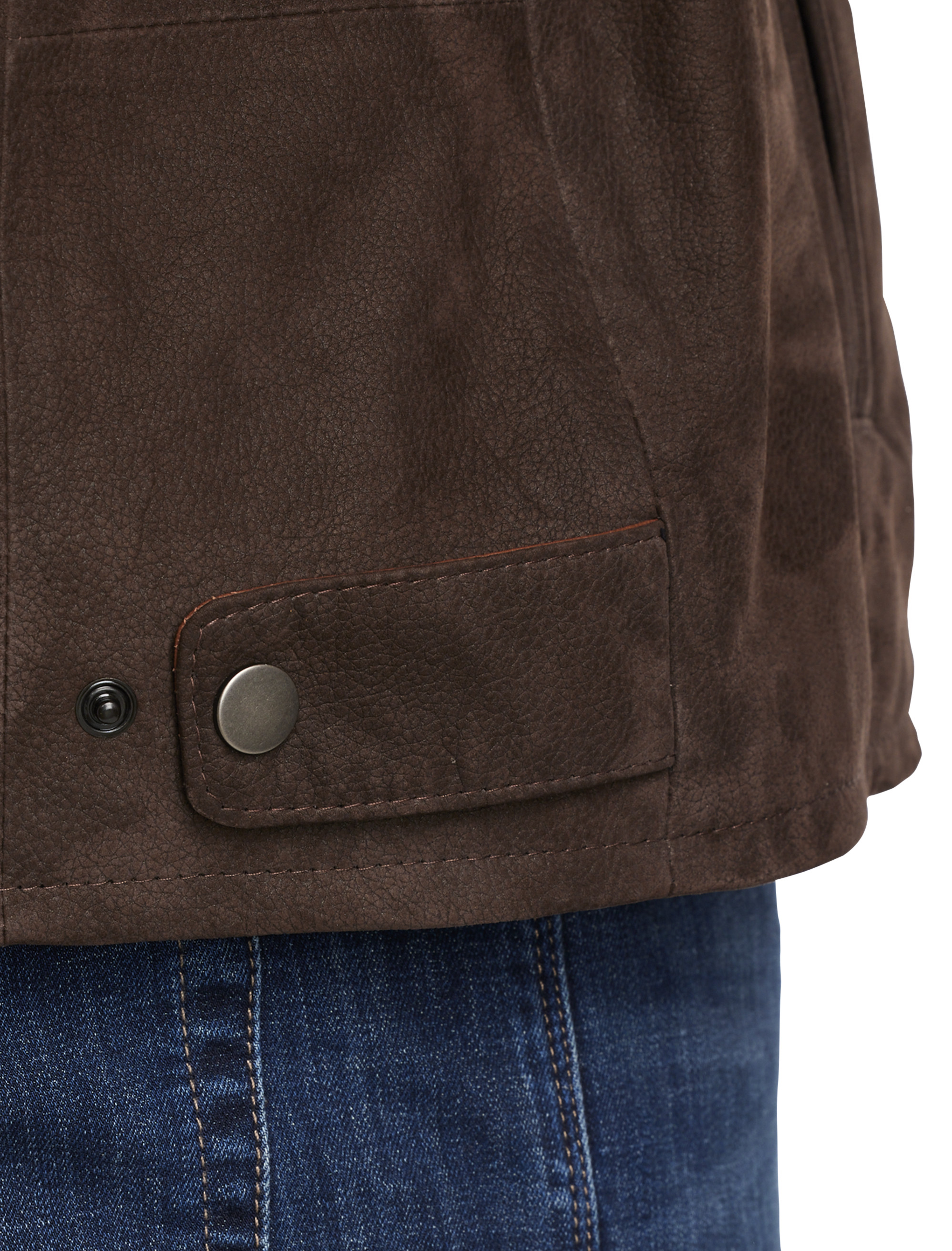 Double-Collar Lambskin Vest