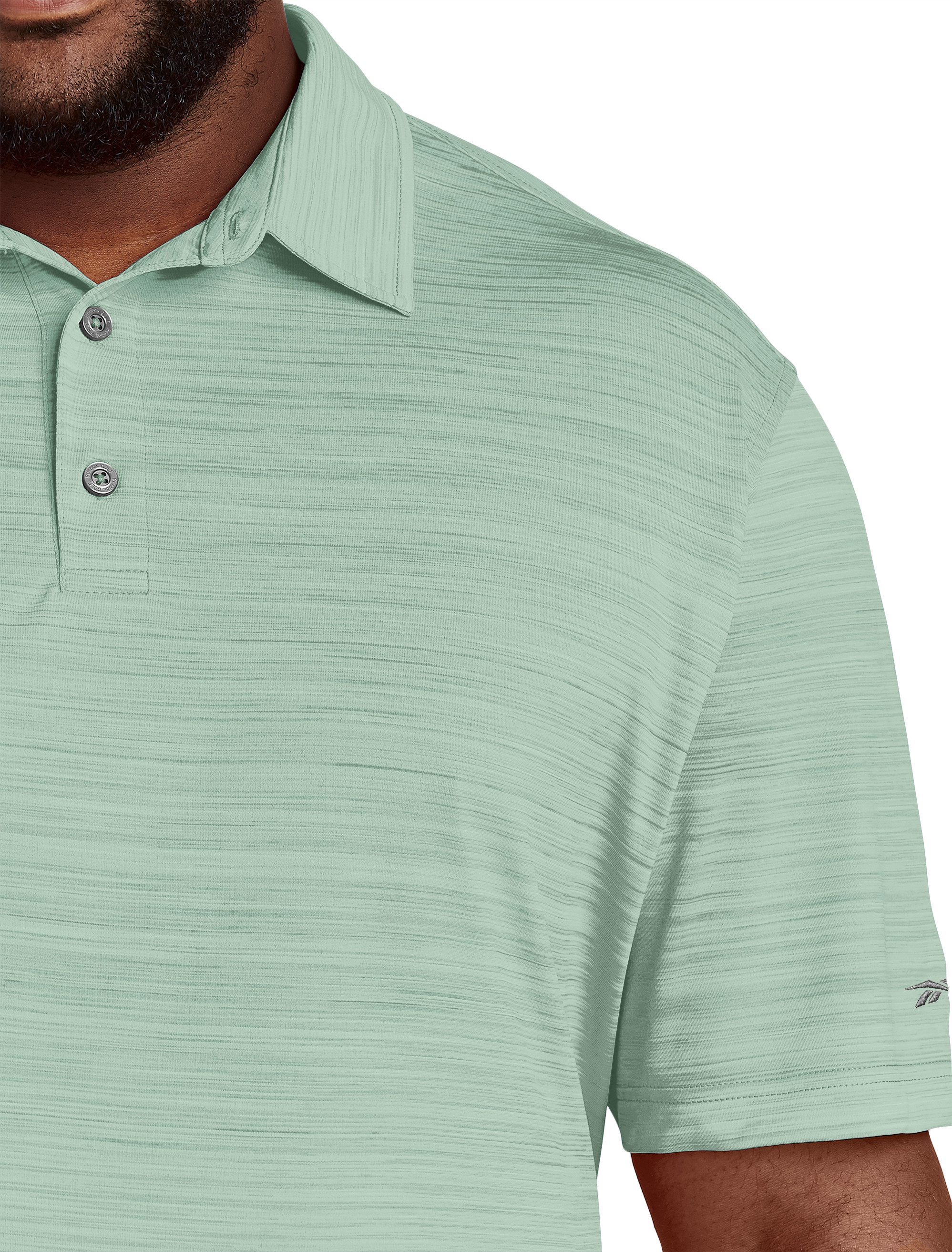 Big + Tall | Reebok Performance Space-Dyed Polo Shirt | DXL