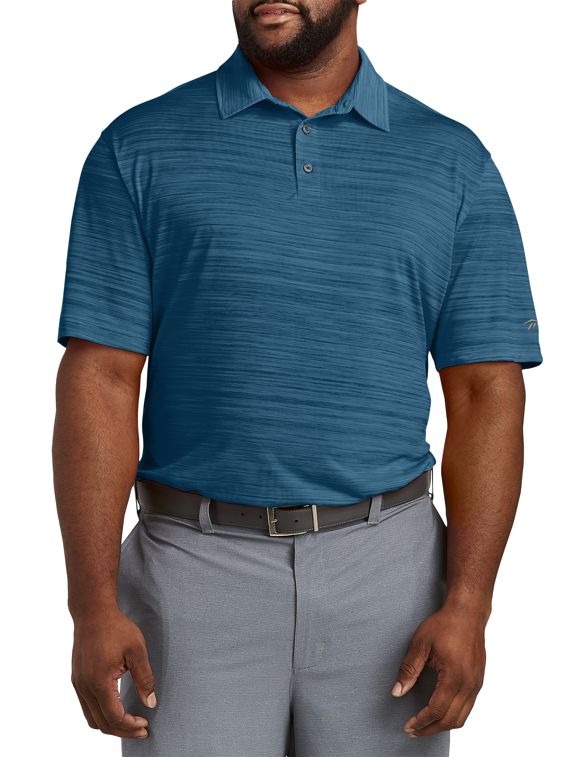 Big + Tall | Reebok Performance Space-Dyed Polo Shirt | DXL