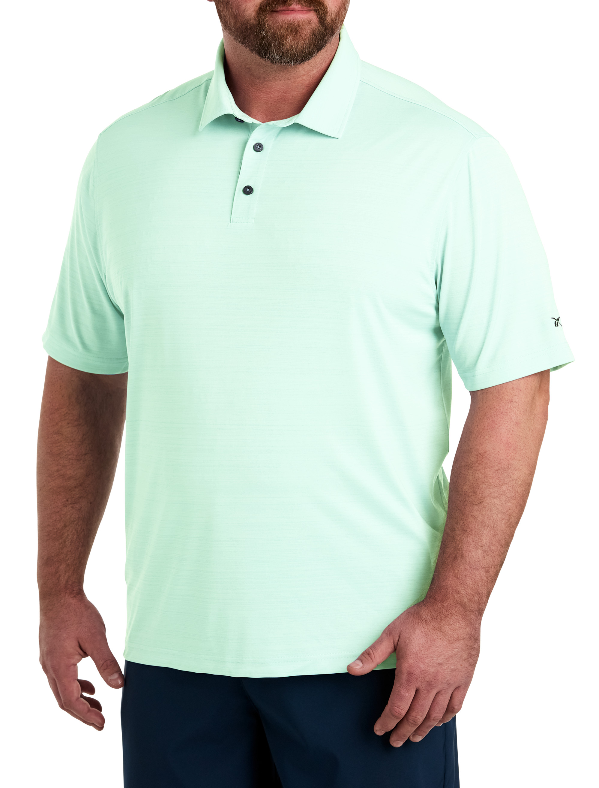 Big + Tall | Reebok Performance Space-Dyed Polo Shirt | DXL