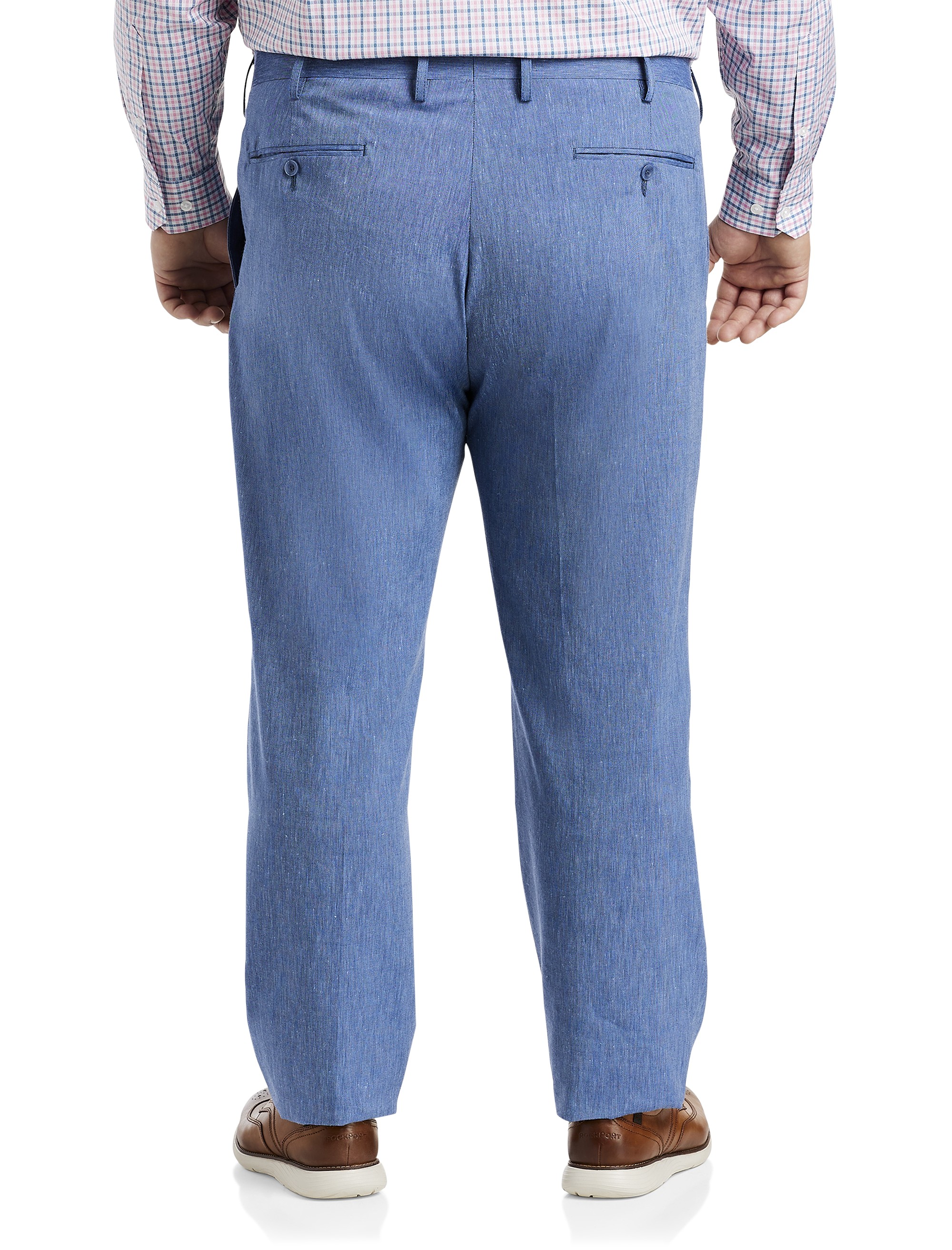 Linen-Blend Suit Pants - thumbnail 2