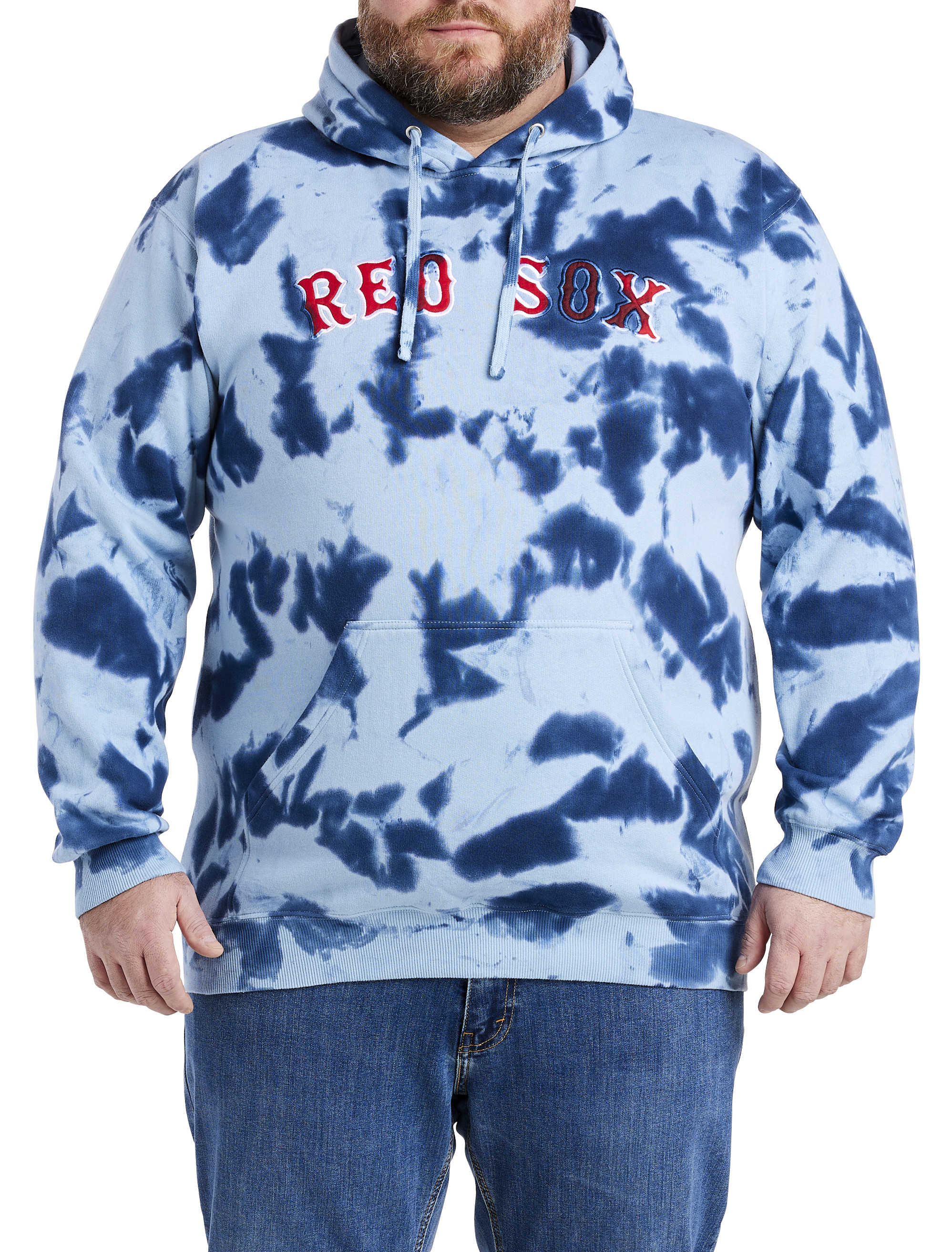 Big Tall MLB Tie Dye Hoodie DXL