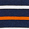 navy heather/orange