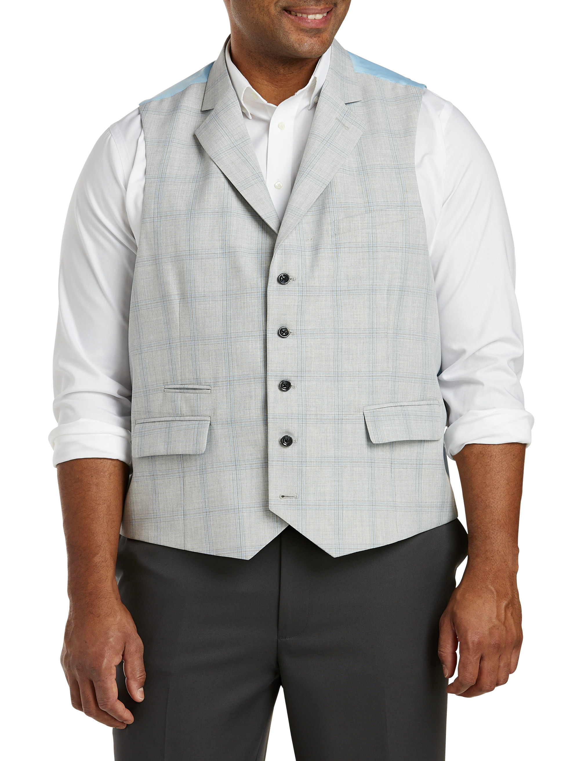 Windowpane Vest