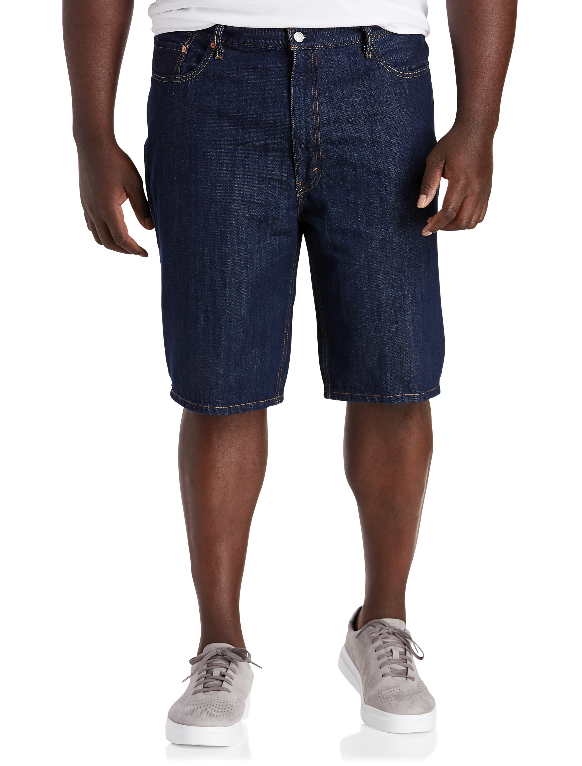 Big and tall hot sale mens denim shorts