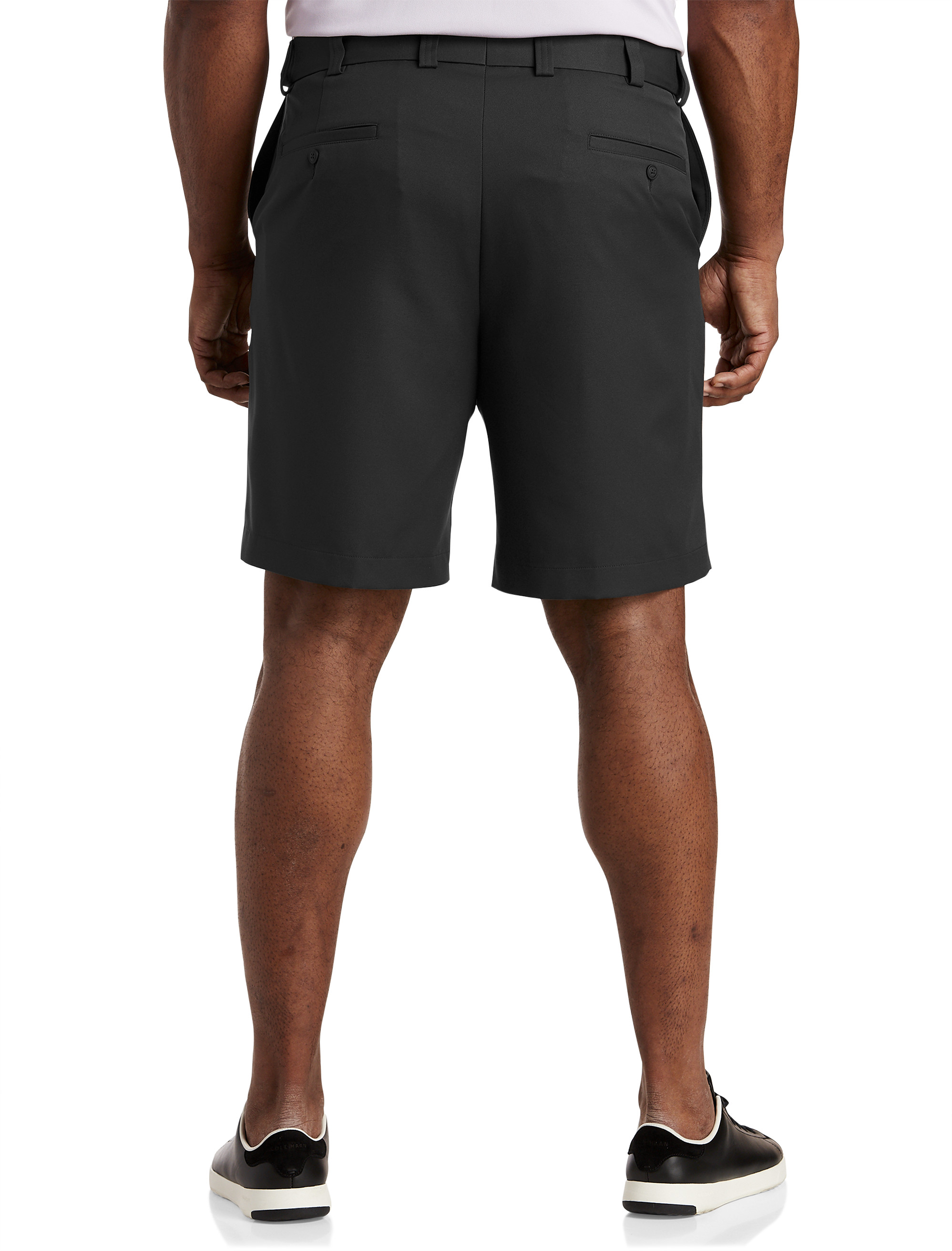 Big Tall Oak Hill Waist Relaxer Microfiber Shorts DXL