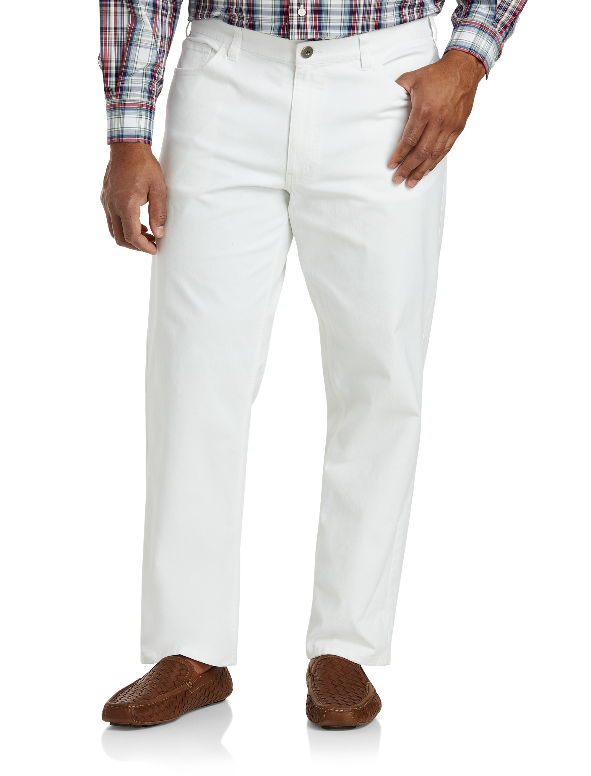 Straight-Fit 5-Pocket Pants - thumbnail 4