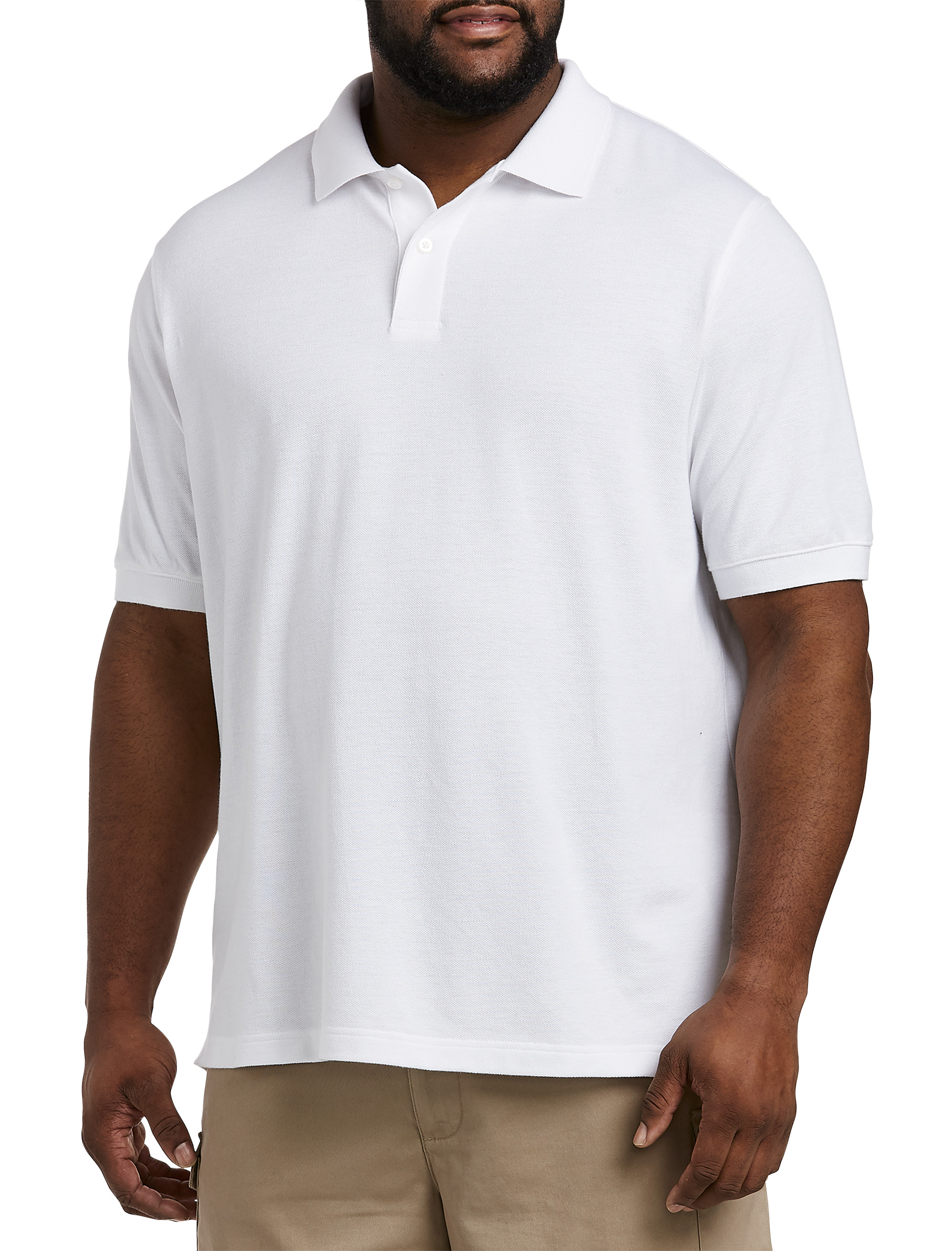 Nautica Men's Classic Fit Short Sleeve Performance Pique Polo Shirt, Bright  White, Small : : Clothing, Shoes & Accessories