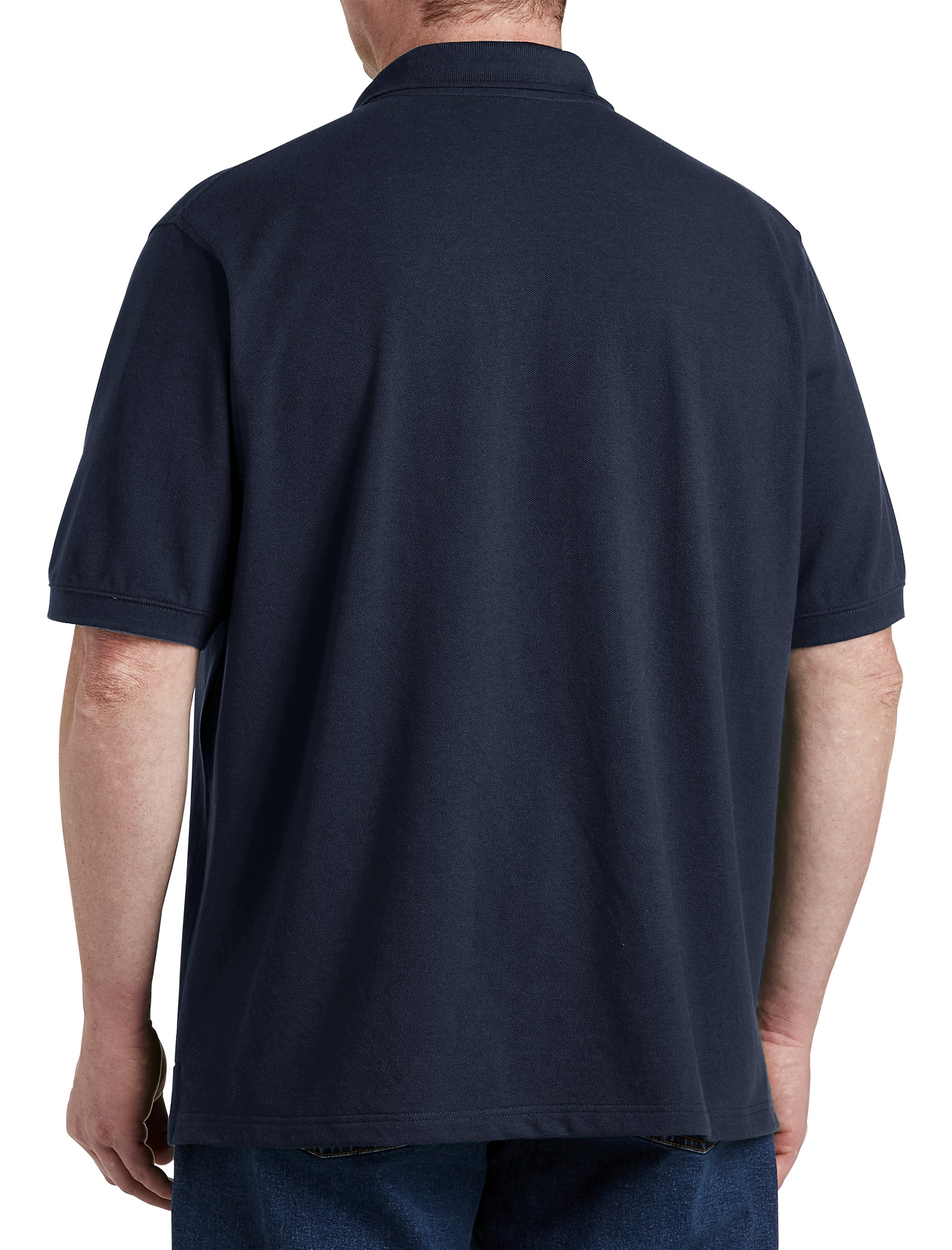 Piqué Mesh Short-Sleeve Polo Shirt - thumbnail 5