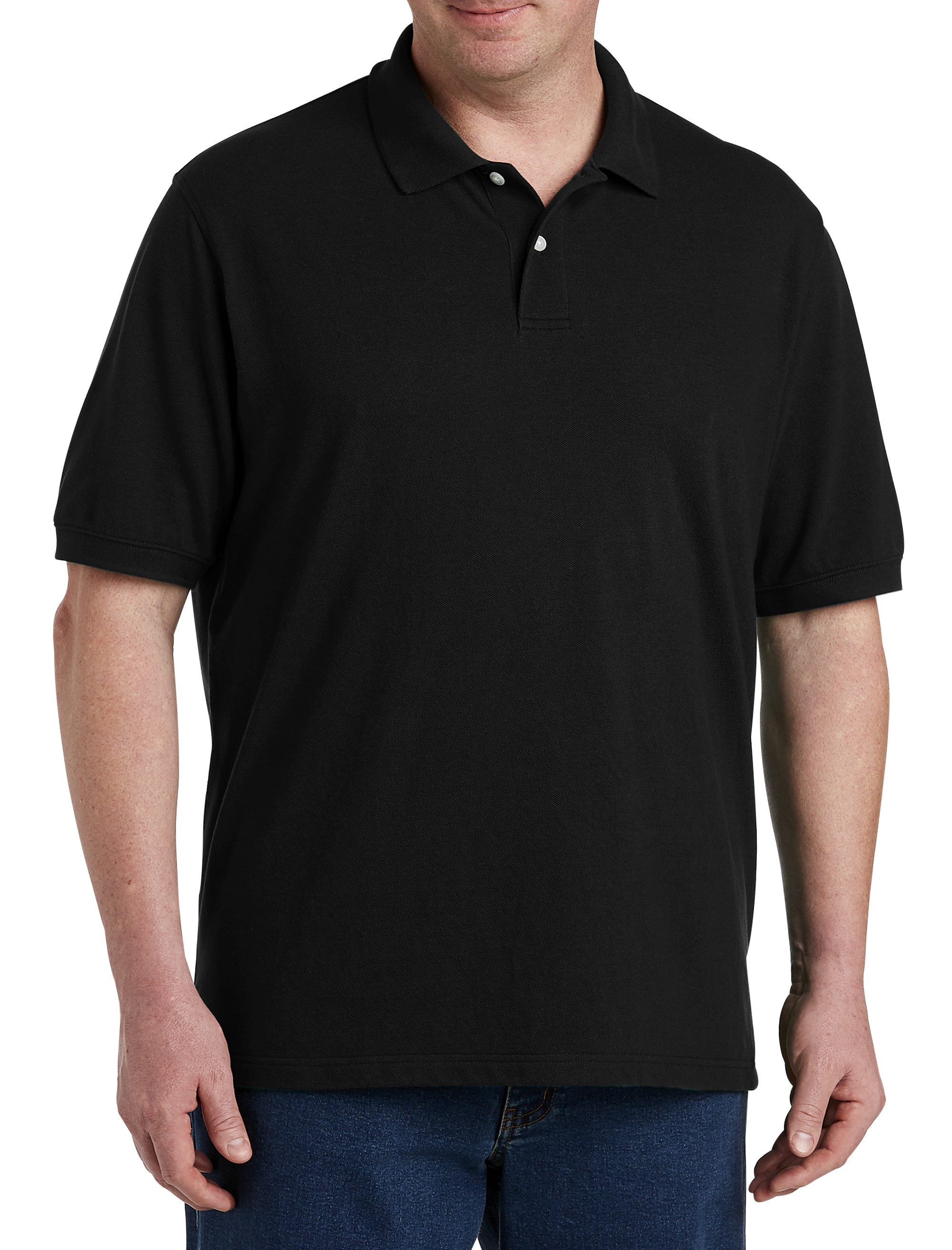 Piqué Mesh Short-Sleeve Polo Shirt - thumbnail 10