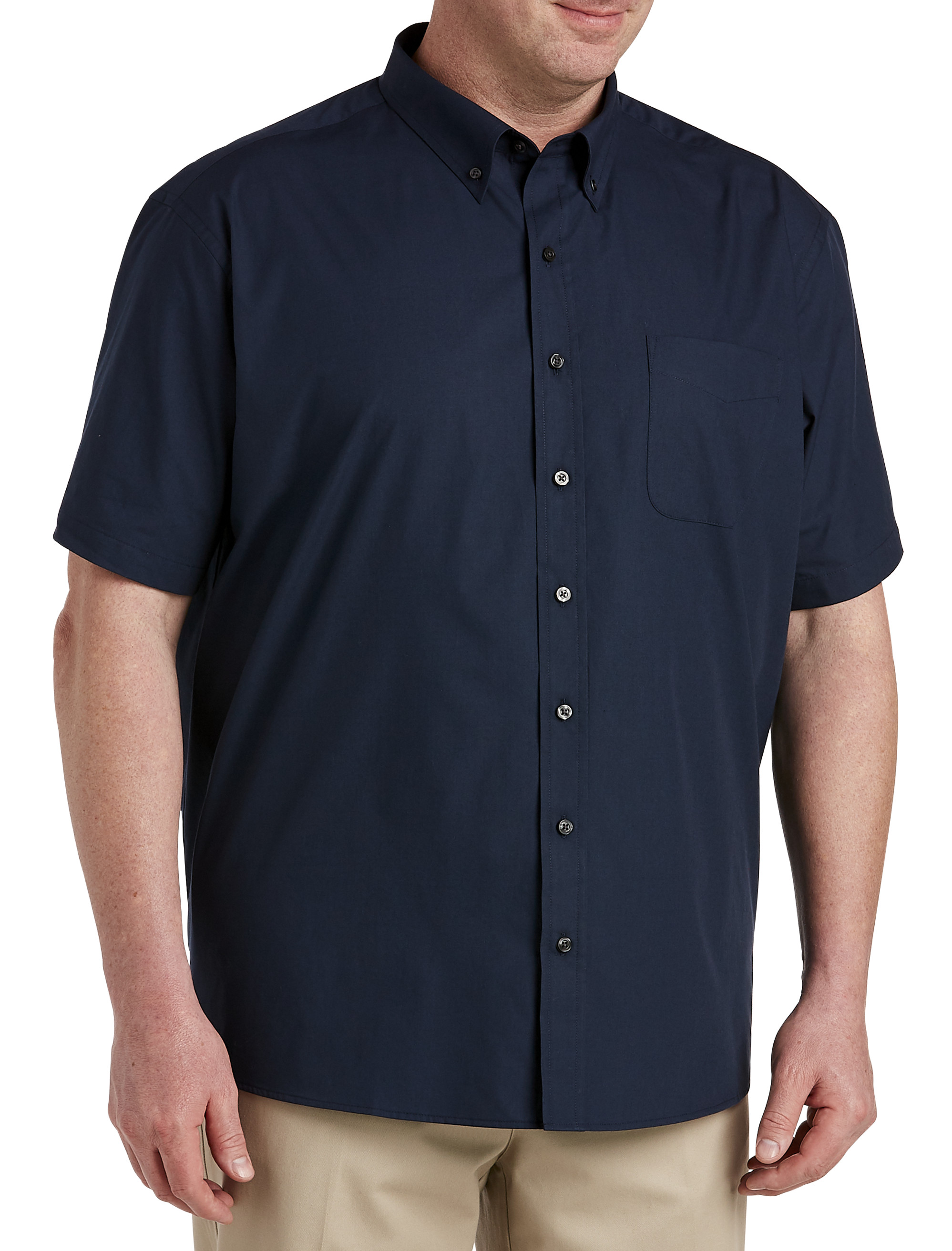 Navy Blue Dress Shirts For Men | DXL