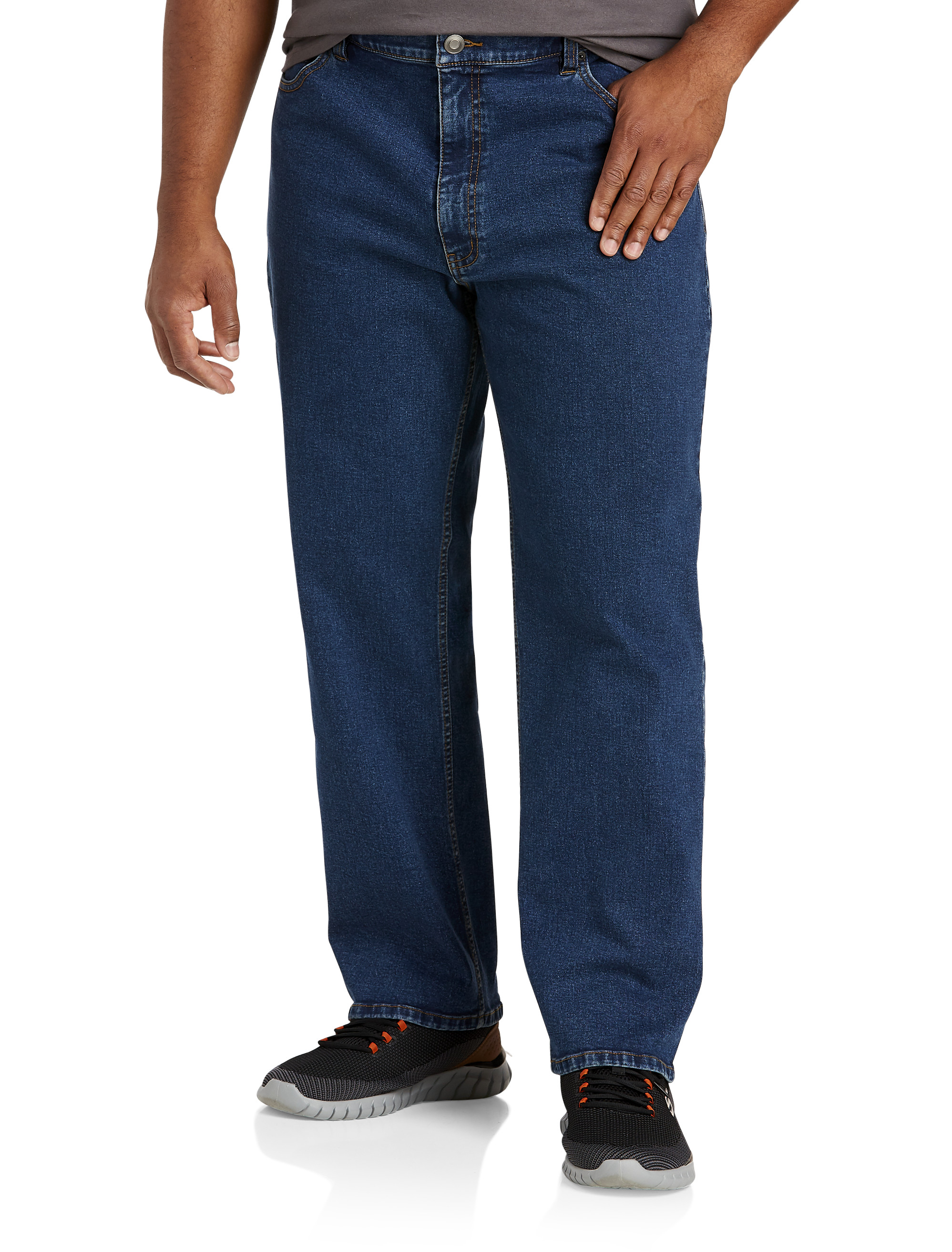 Big & Tall Men's Relaxed-Fit Jeans - Medium Wash - Size 60 x 32