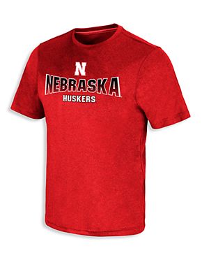 New-Mended Nebraska Cornhuskers Mens Large L Red Shirt 