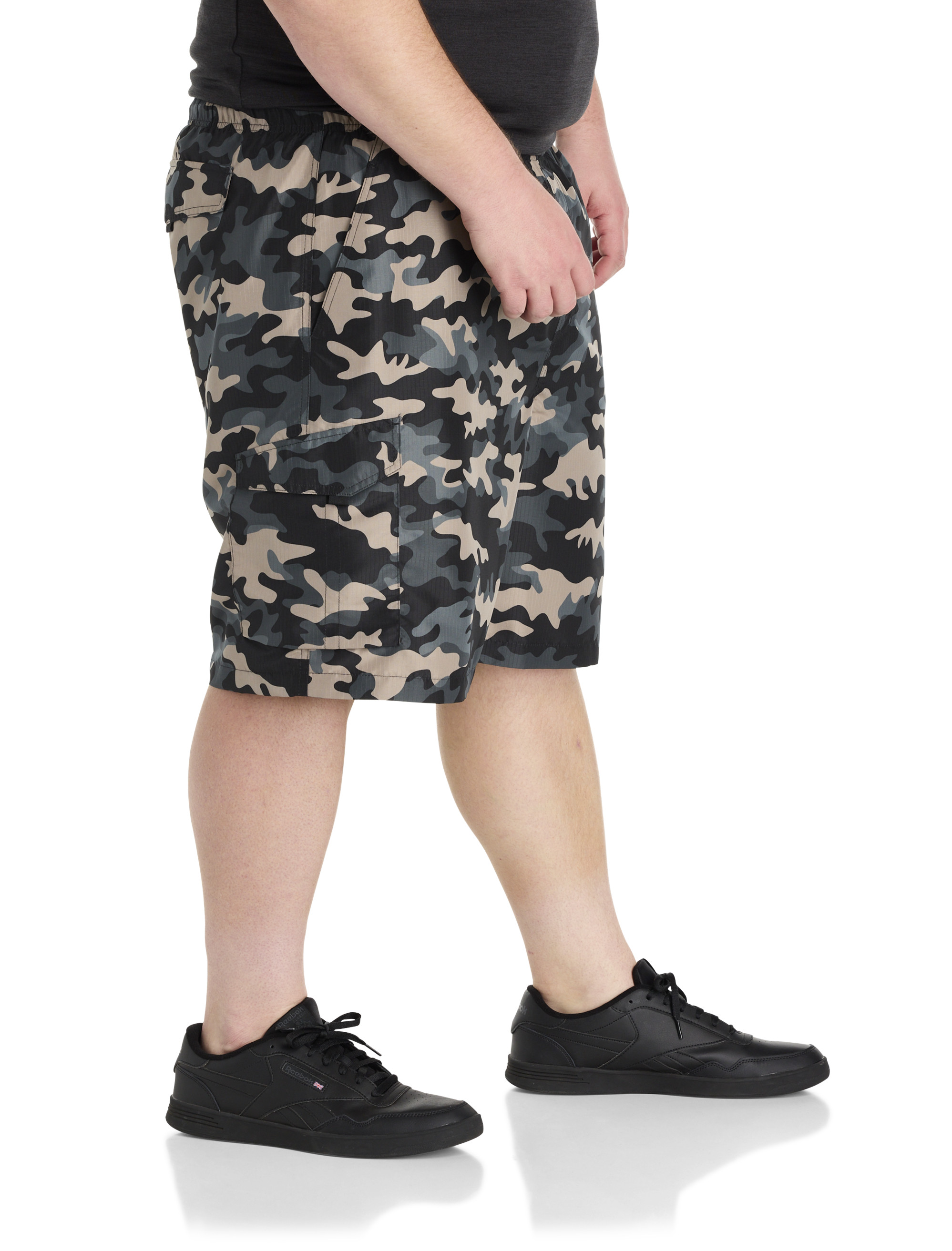 Big + Tall | Reebok Performance Ripstop Camo Cargo Shorts | DXL
