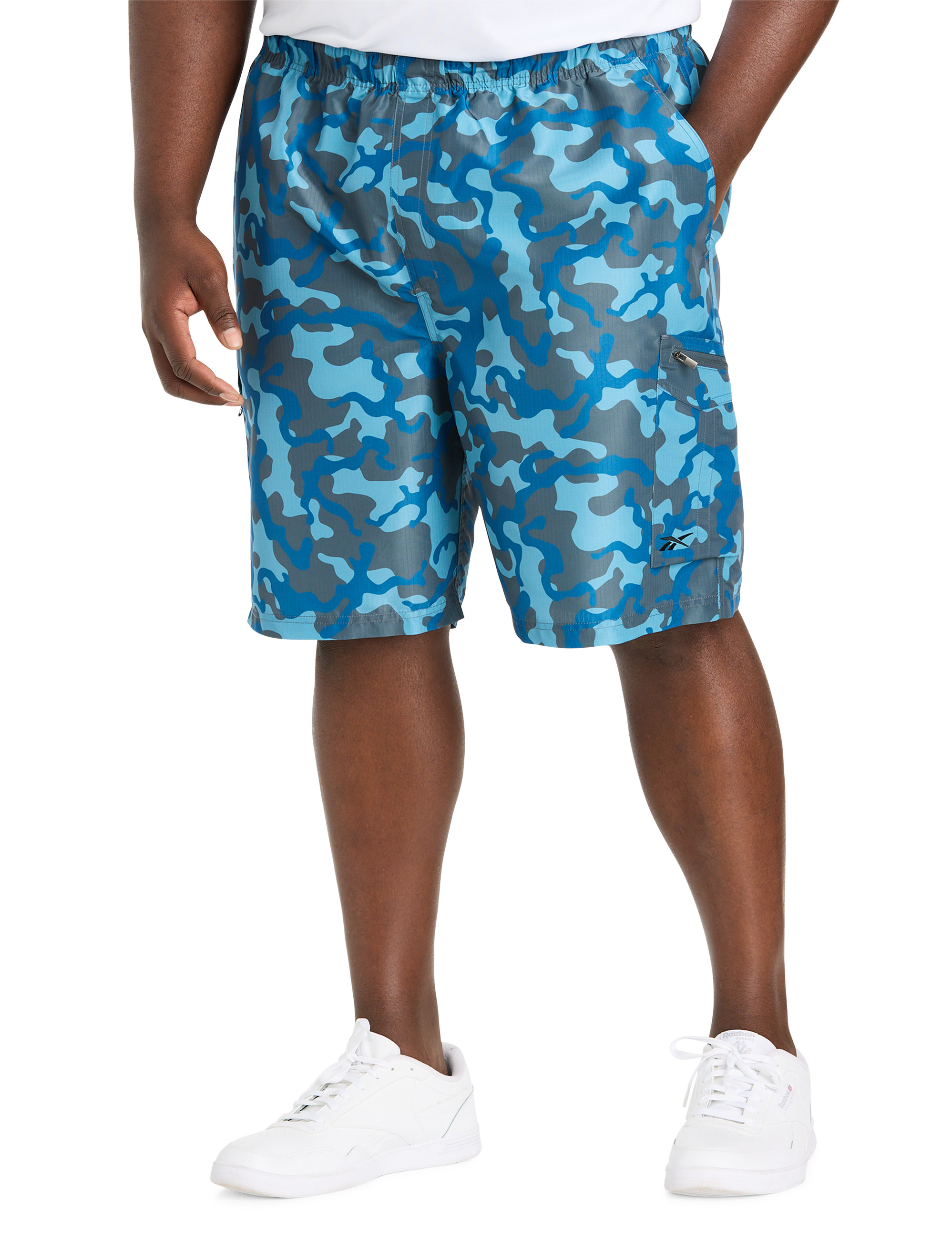 Performance Ripstop Camo Cargo Shorts