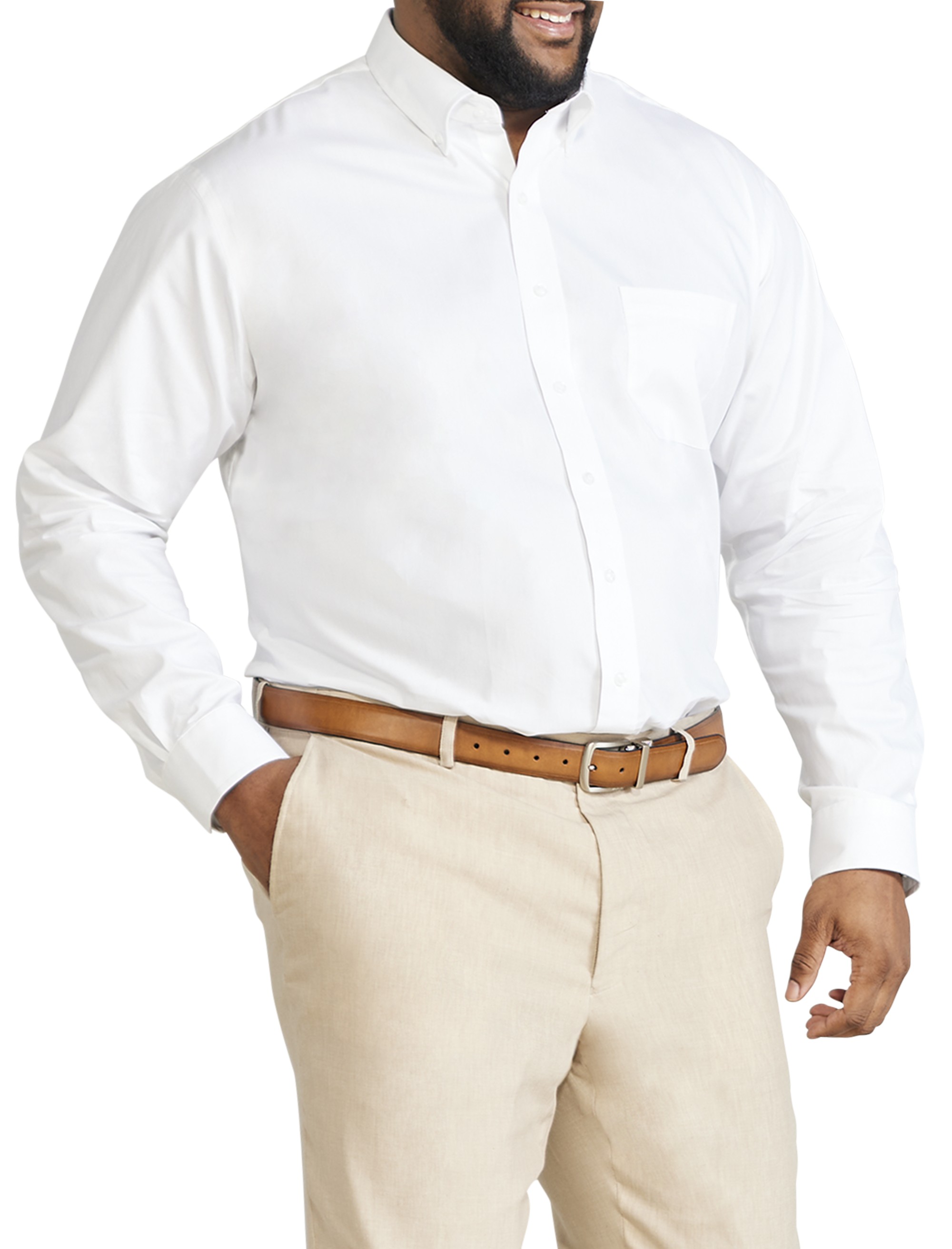 Pinpoint Oxford Performance Dress Shirt - thumbnail 5