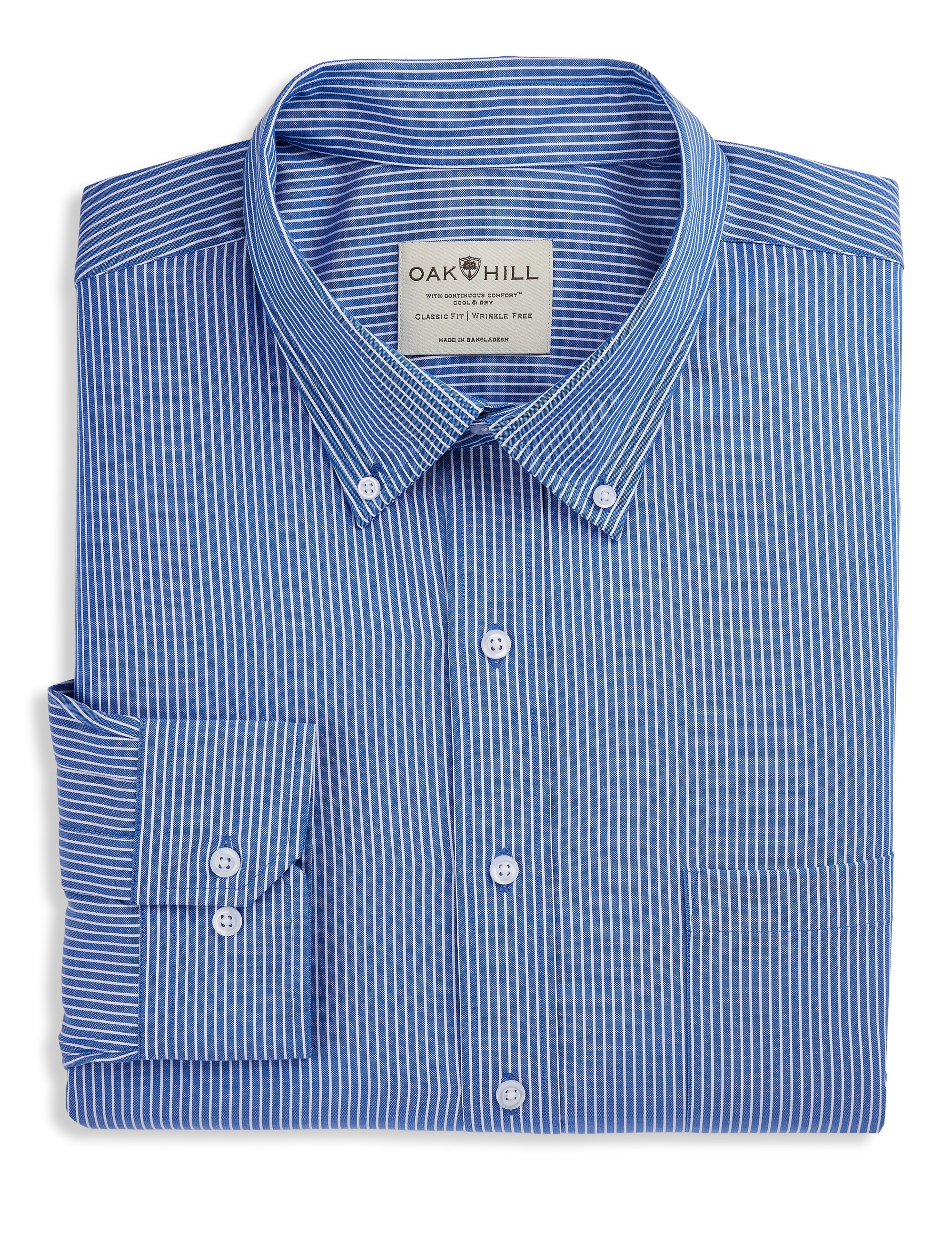 Pinpoint Oxford Performance Dress Shirt - thumbnail 7