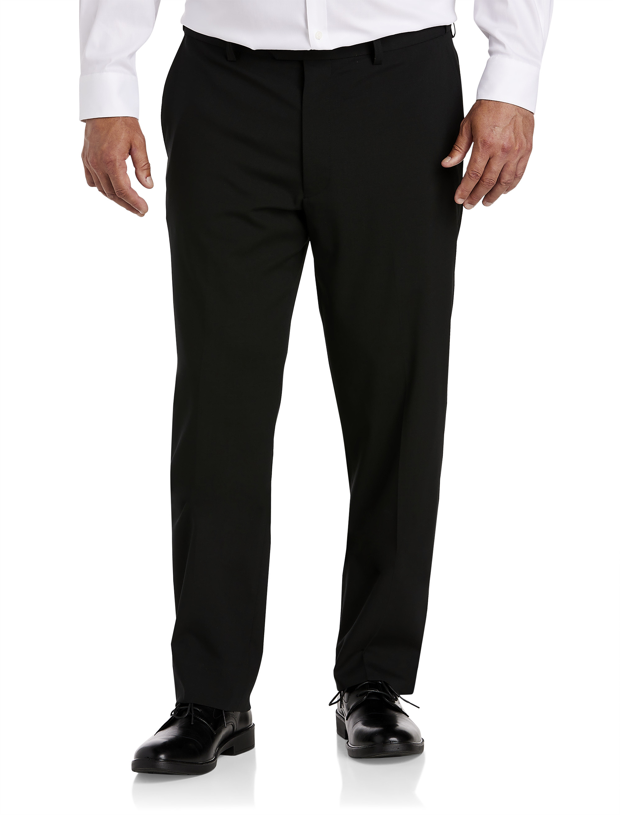 Big + Tall | Oak Hill Perfect Fit Waist-Relaxer Flat-Front Suit 