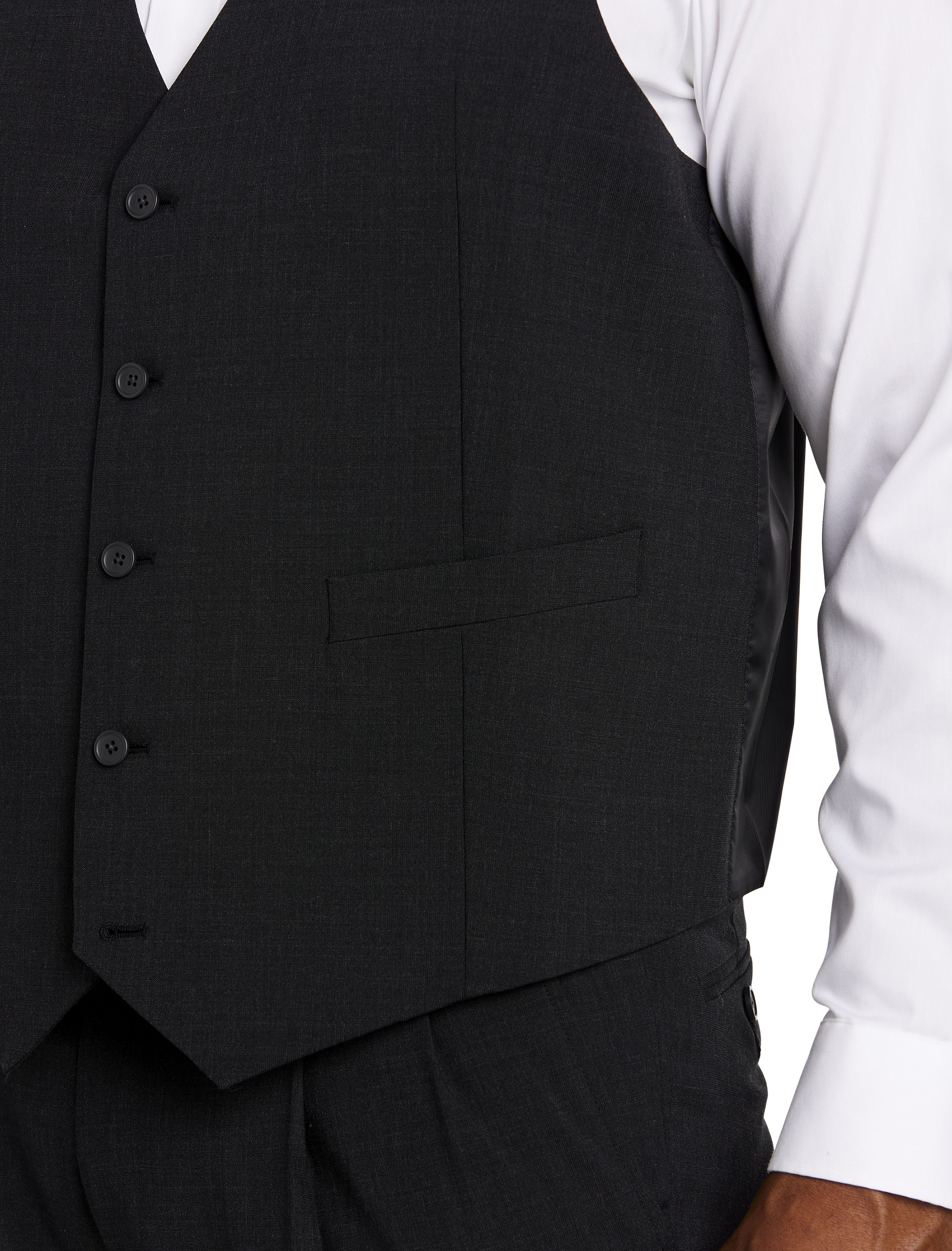 OH CORE SUIT VEST CHARCOAL