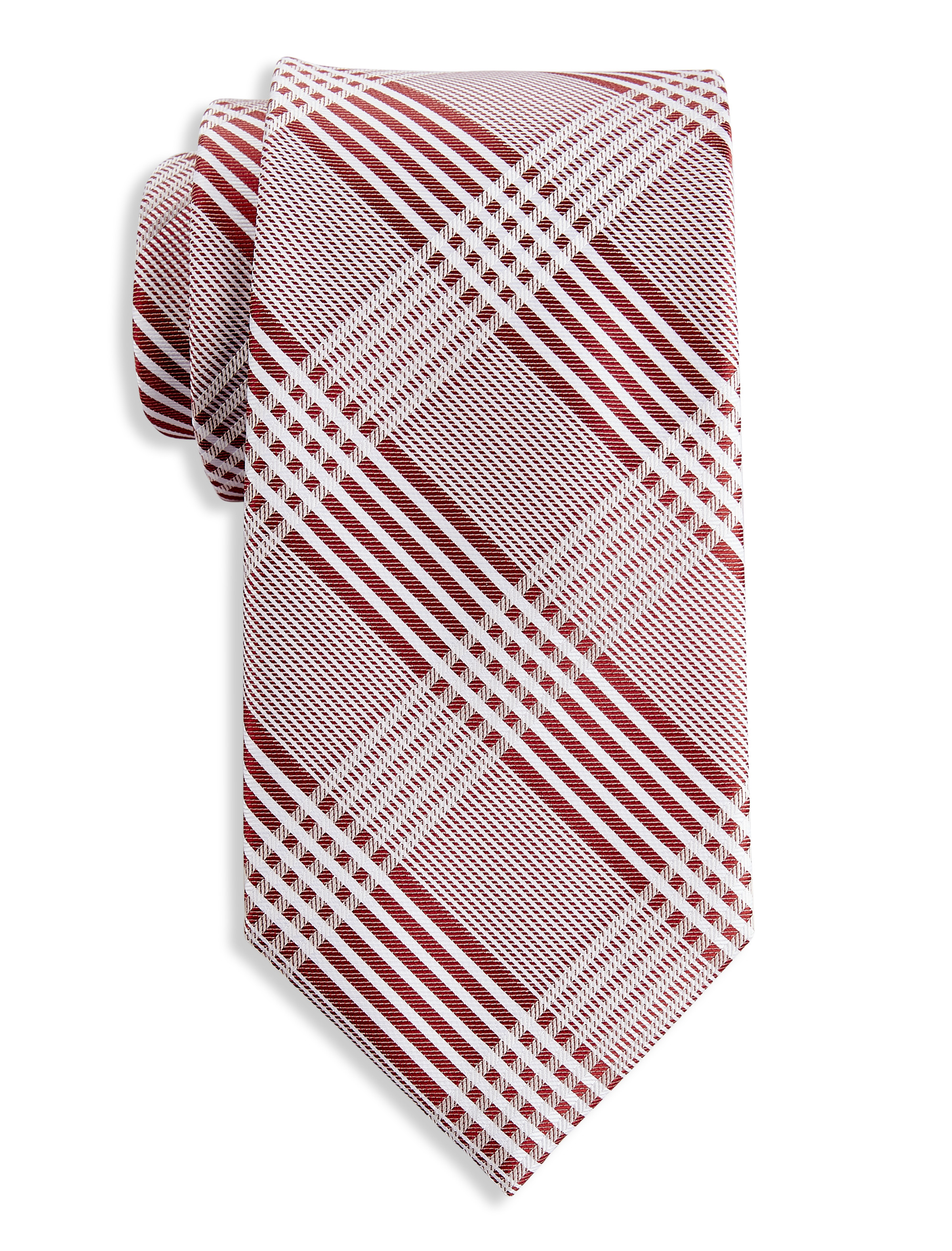 Grounded Plaid Tie