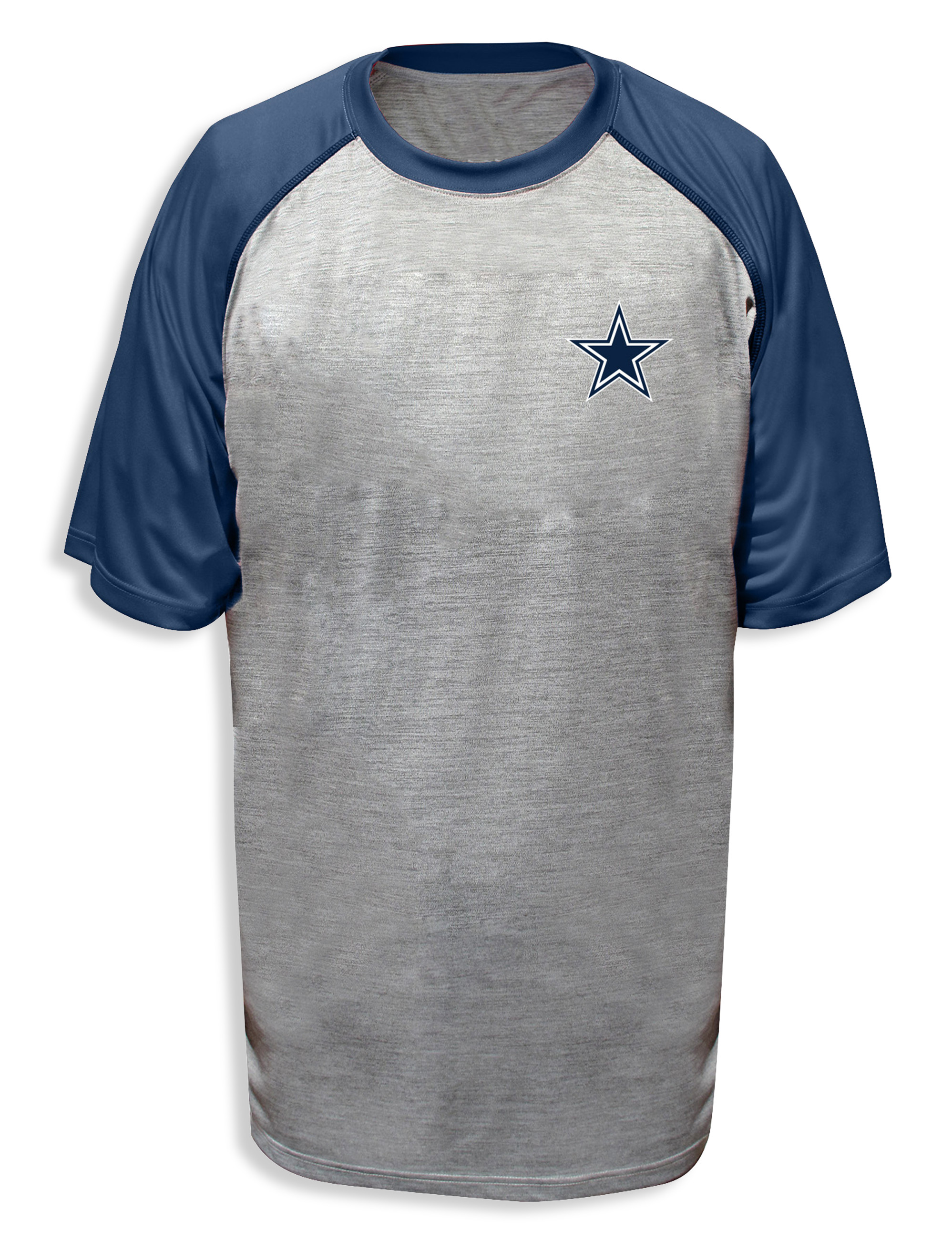 Men's Dak Prescott Oatmeal Dallas Cowboys Big & Tall Player Name & Number  Raglan T-Shirt