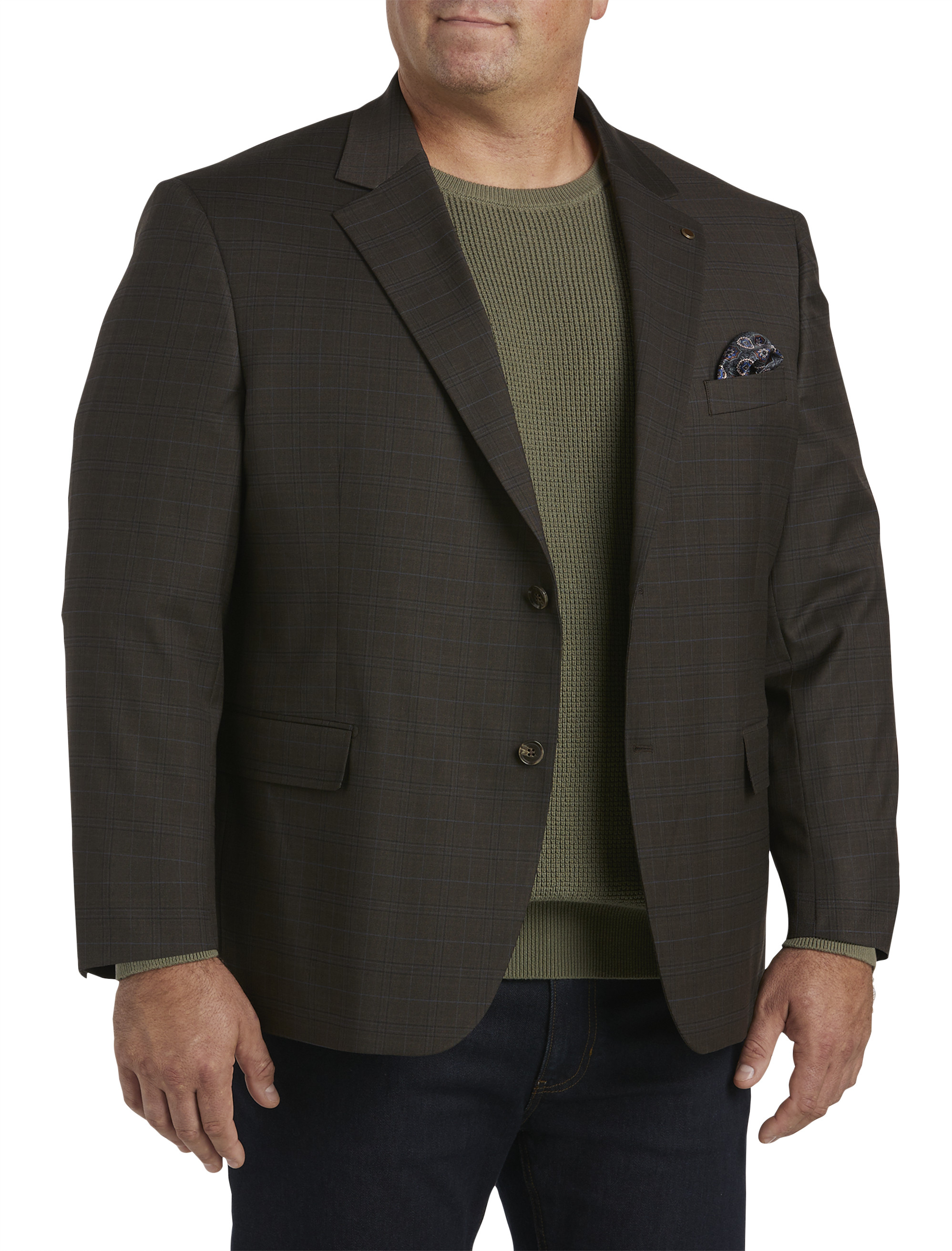 Cheap big and tall sport clearance coats