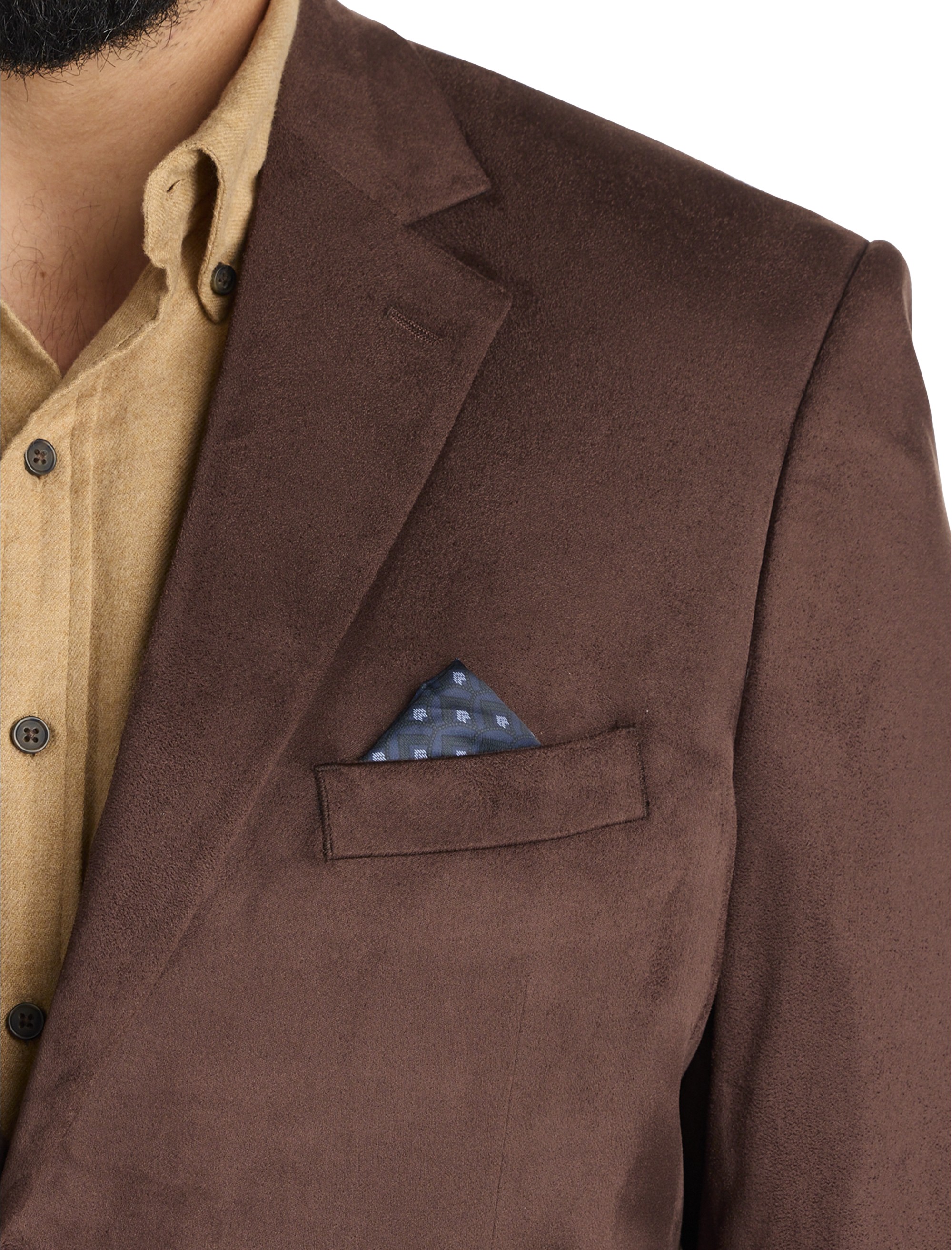 Faux-Suede Sport Coat - thumbnail 2