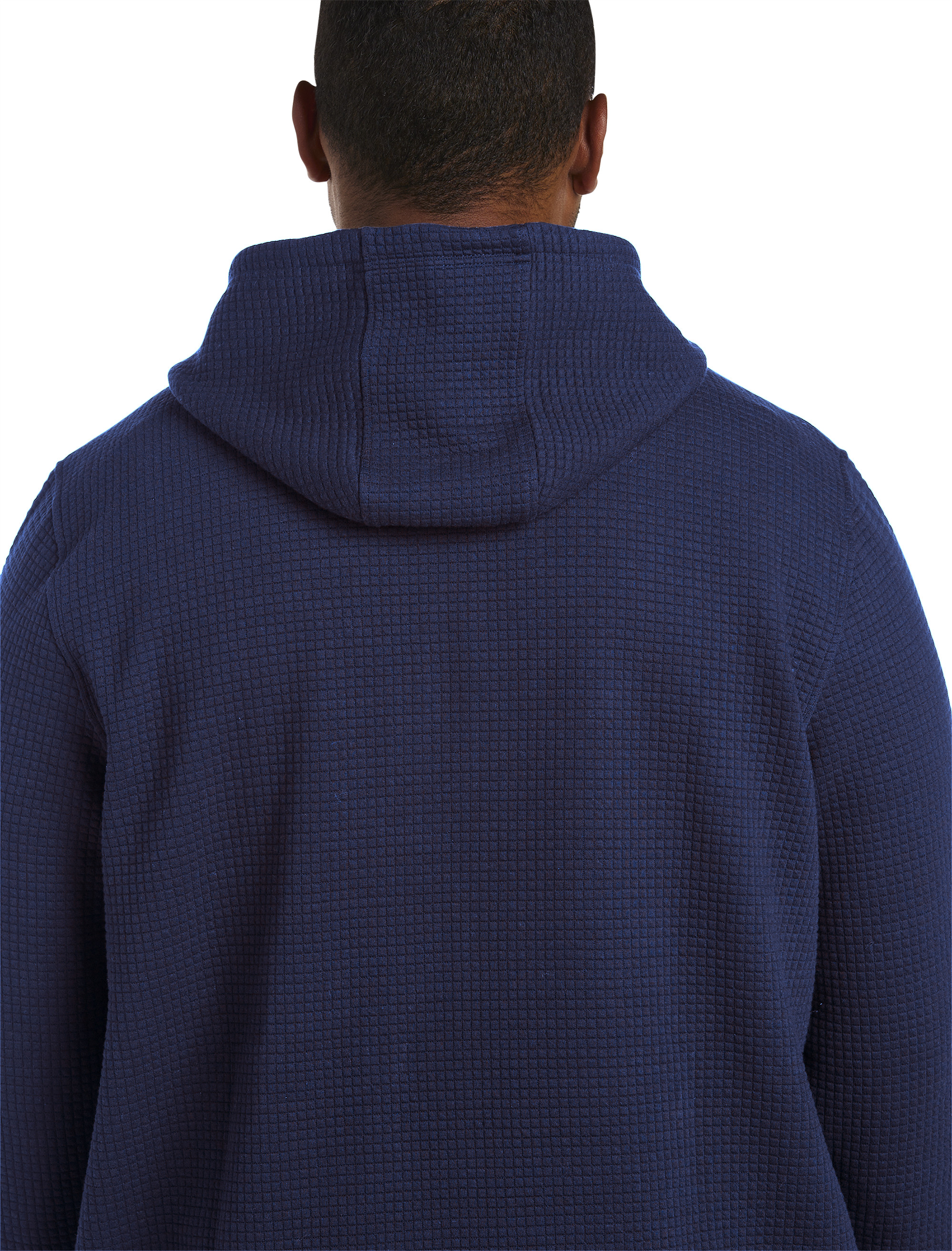 Big + Tall | Synrgy Waffle-Knit 1/2-Zip Hoodie | DXL