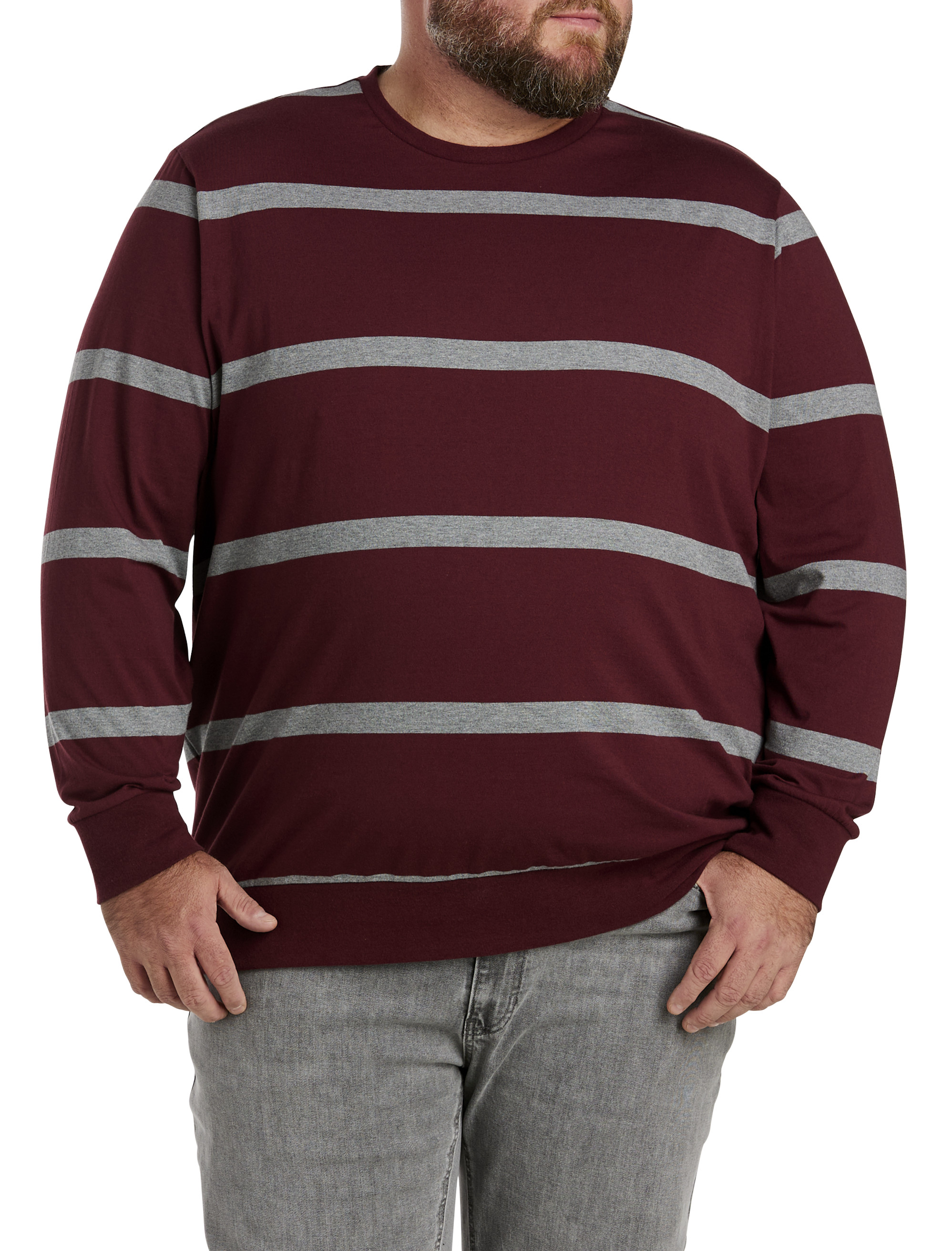 Long-Sleeve Striped T-Shirt