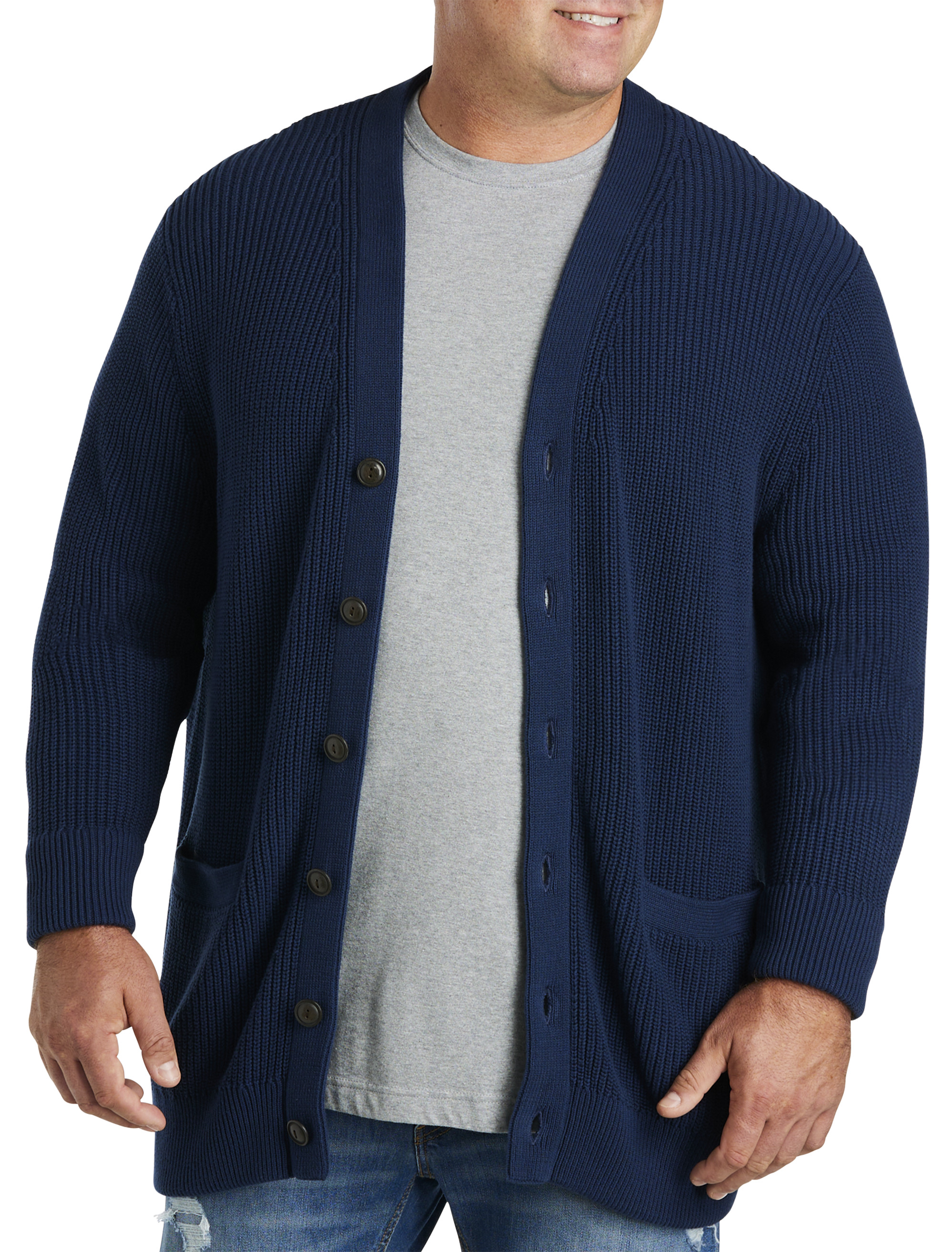 Cardigans for big guys hotsell