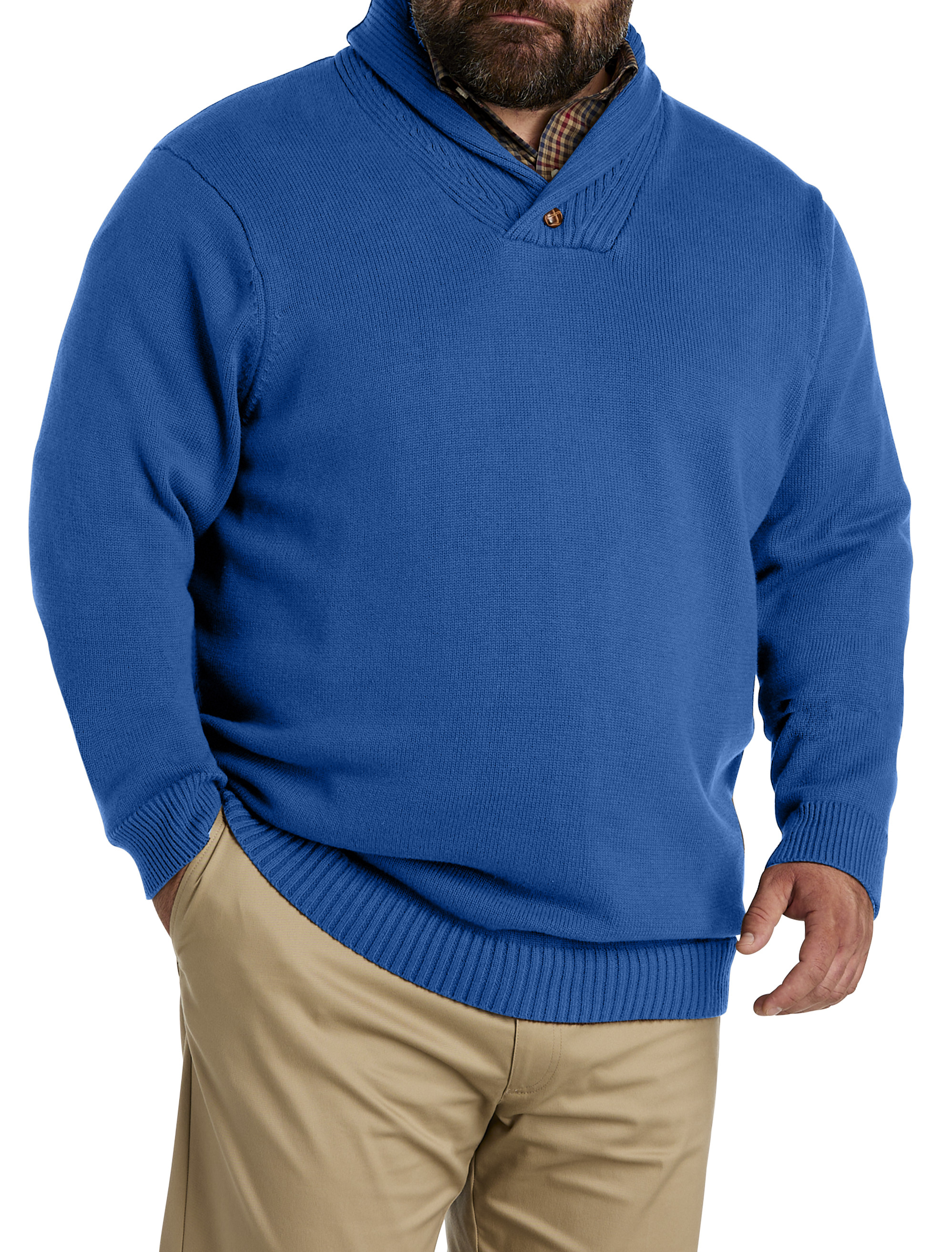 Big + Tall | Oak Hill Shawl Collar Pullover | DXL