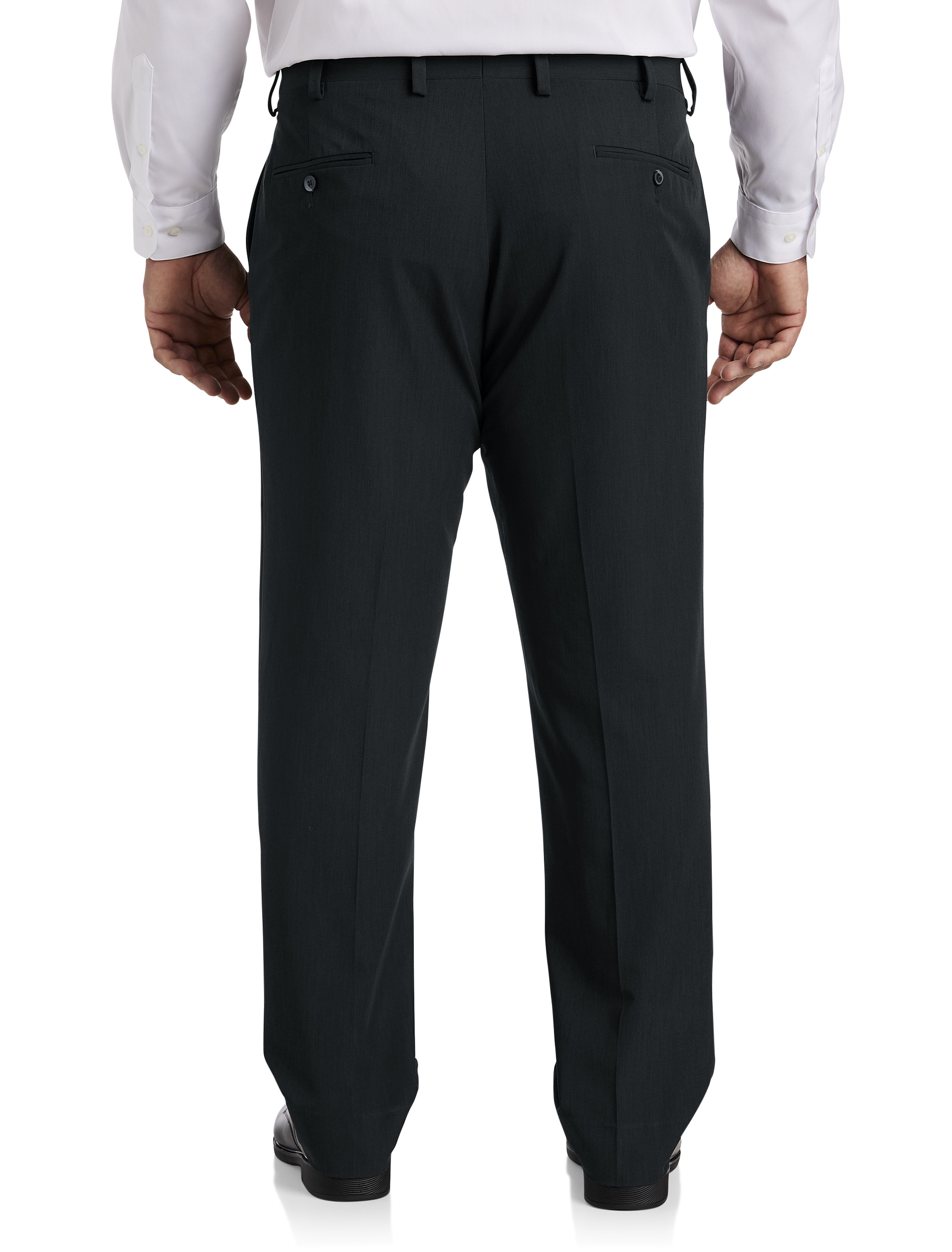 Big + Tall | Oak Hill Easy Stretch Flat-Front Dress Pants | DXL
