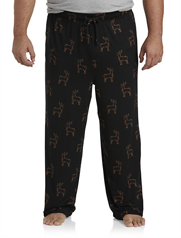 Big + Tall | Harbor Bay Knit Rudolph Pajama Pants | DXL