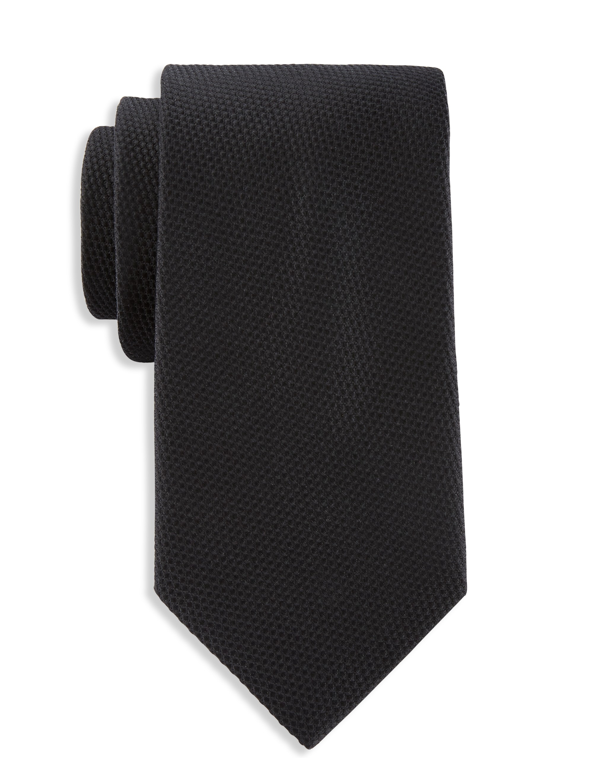 Solid Silk Tie - thumbnail 3