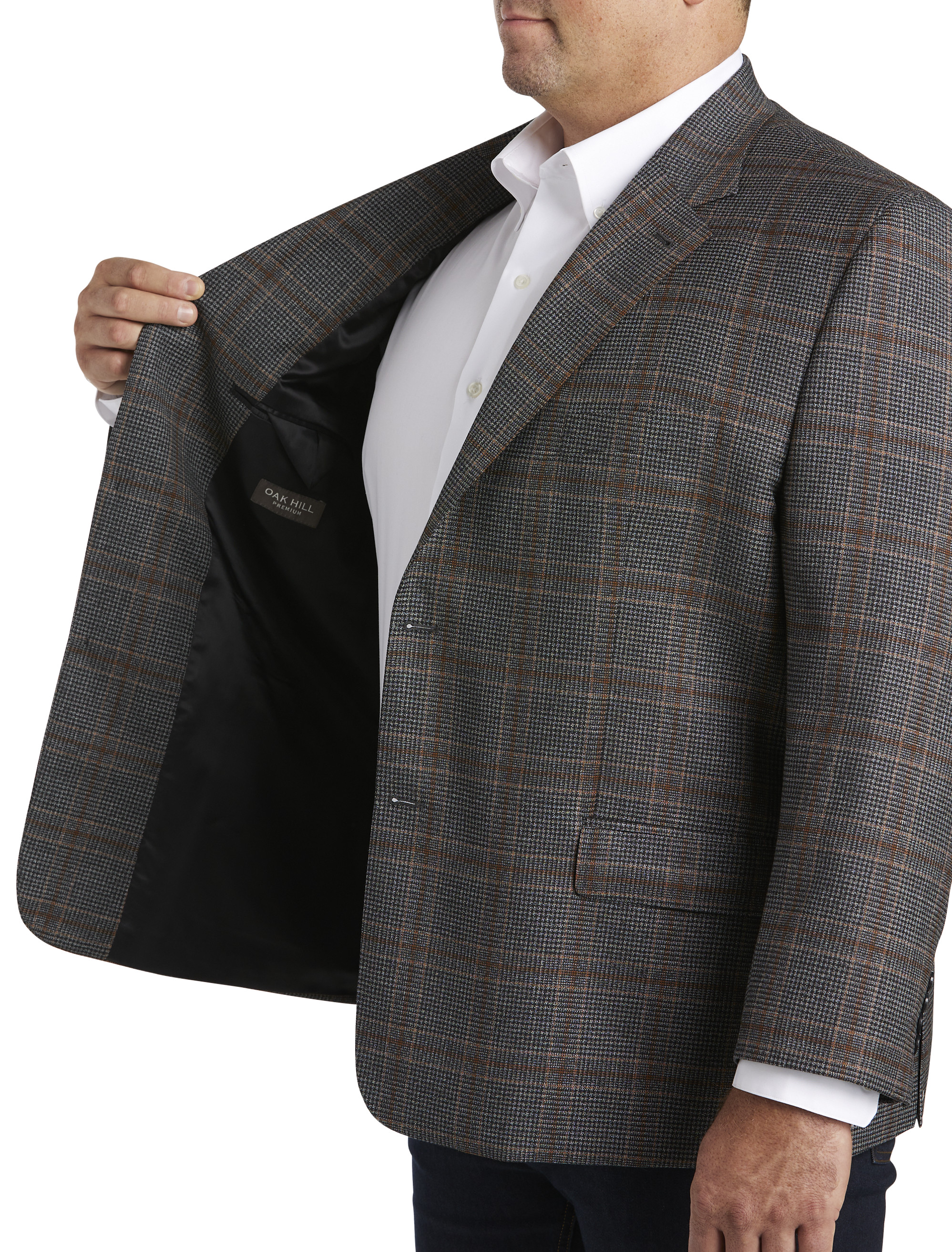 OHP GREY HOUNDSTOOTH PLD SPTCT