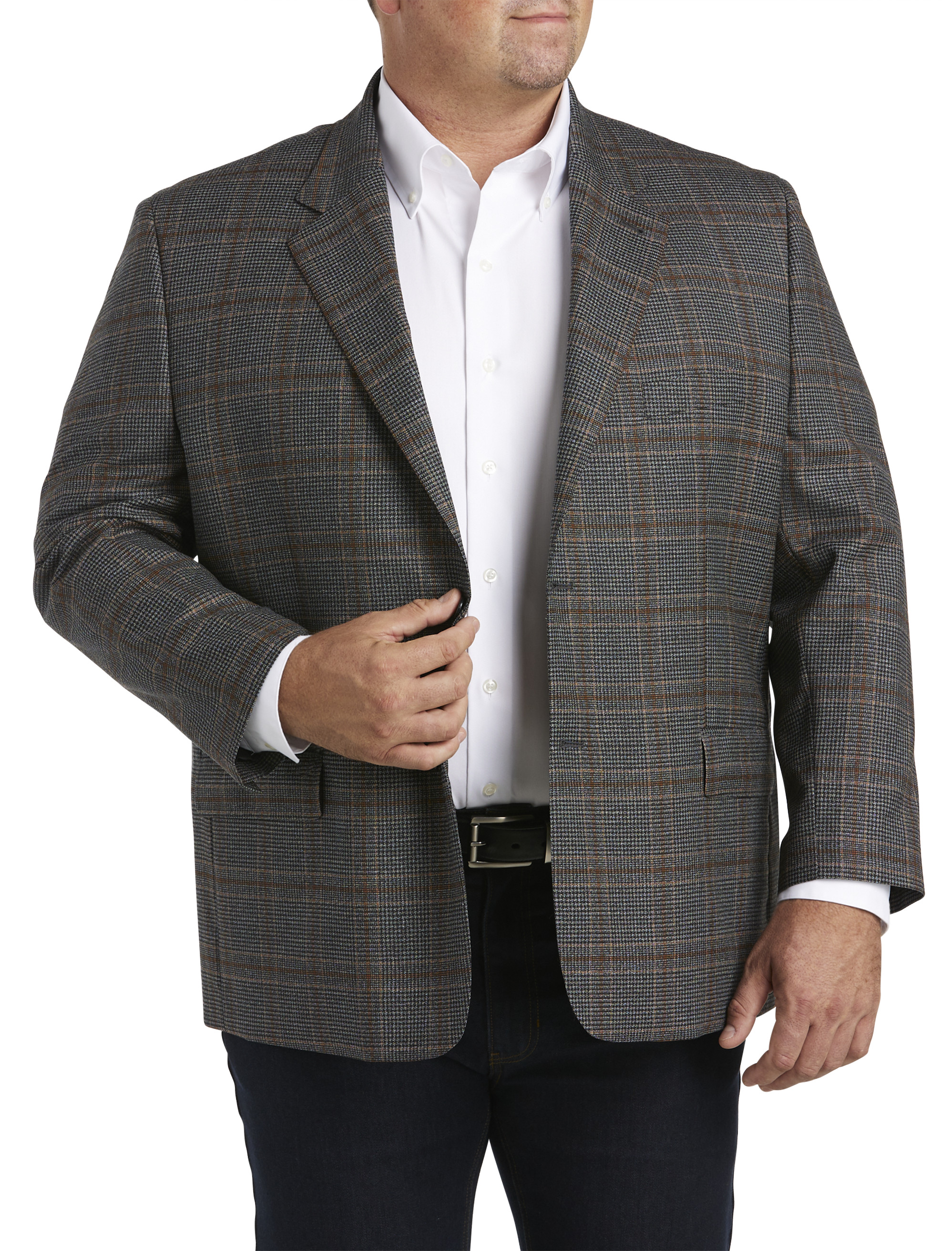 OHP GREY HOUNDSTOOTH PLD SPTCT