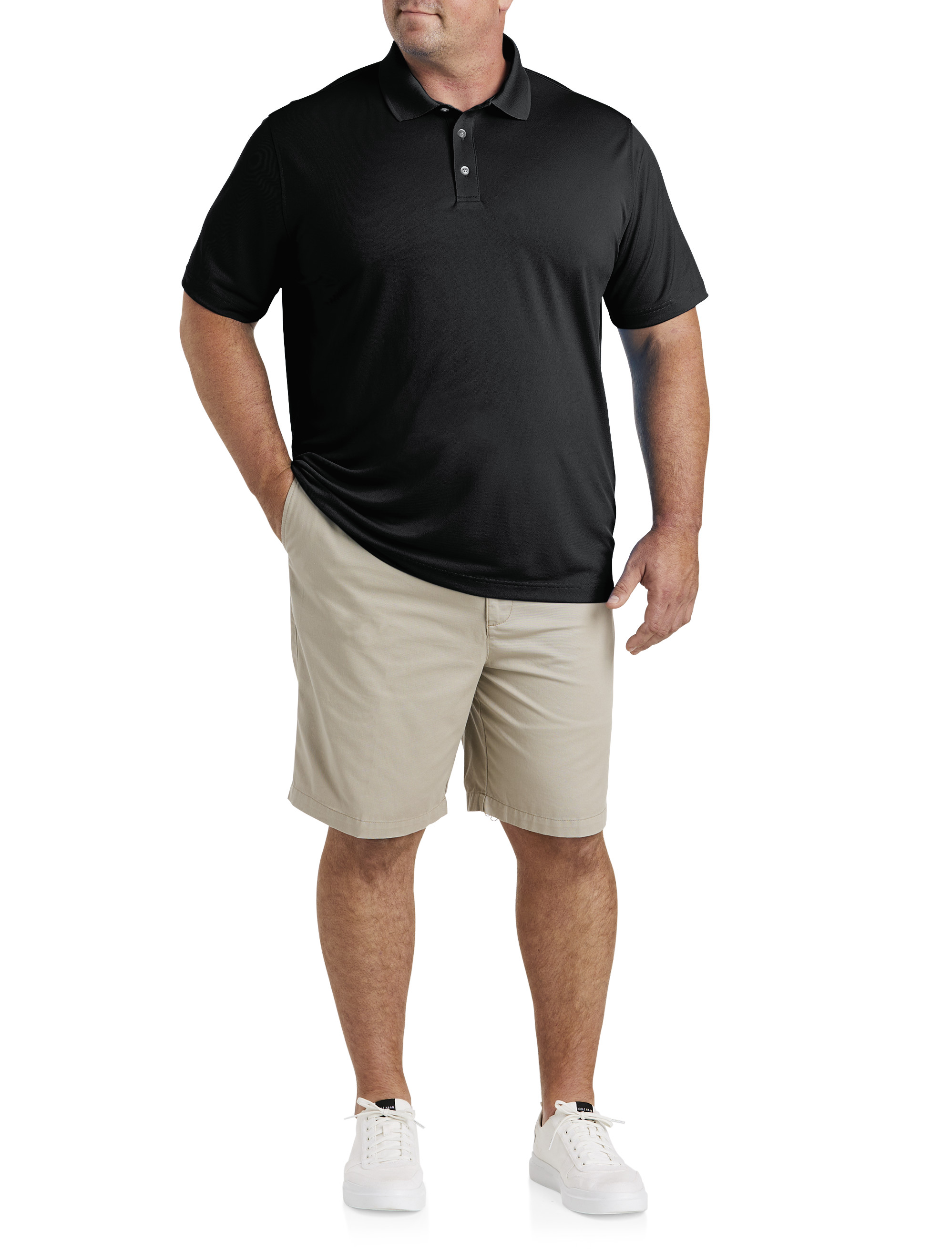 Solid Golf Polo Shirt
