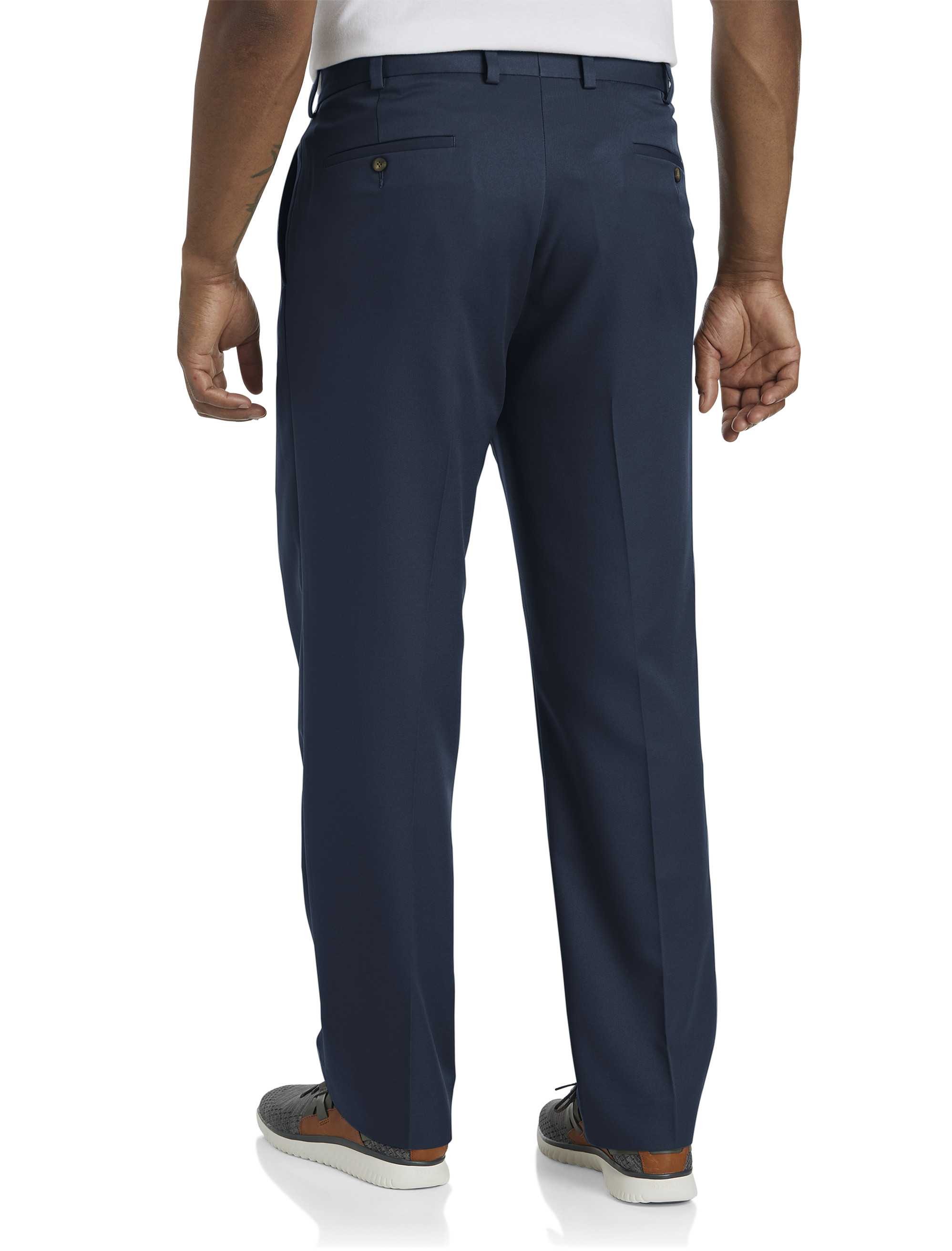 Big + Tall | B+T Essentials Fit by DXL Microfiber Dress Pants | DXL